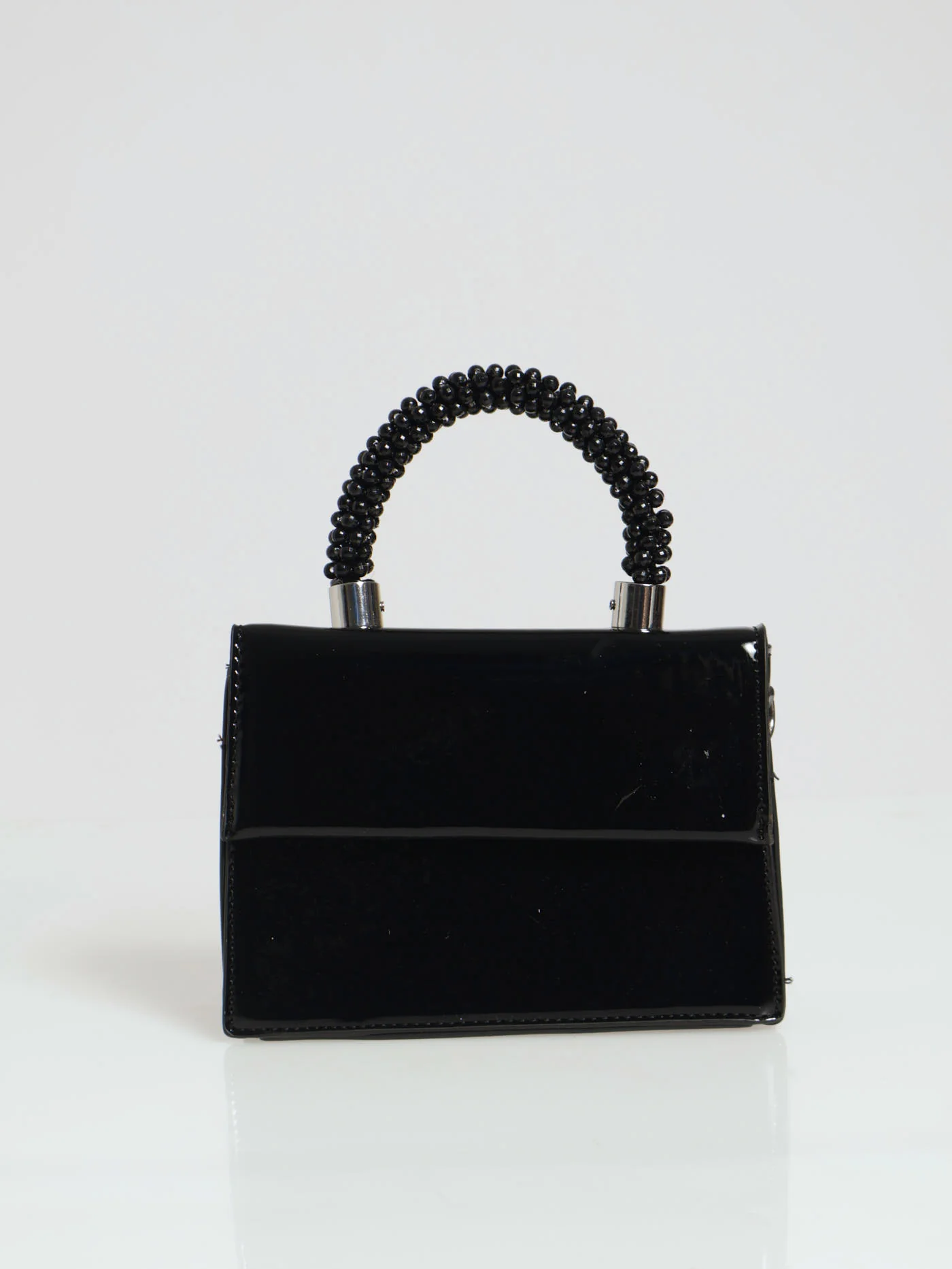 Jewelled Top Handle Satchel