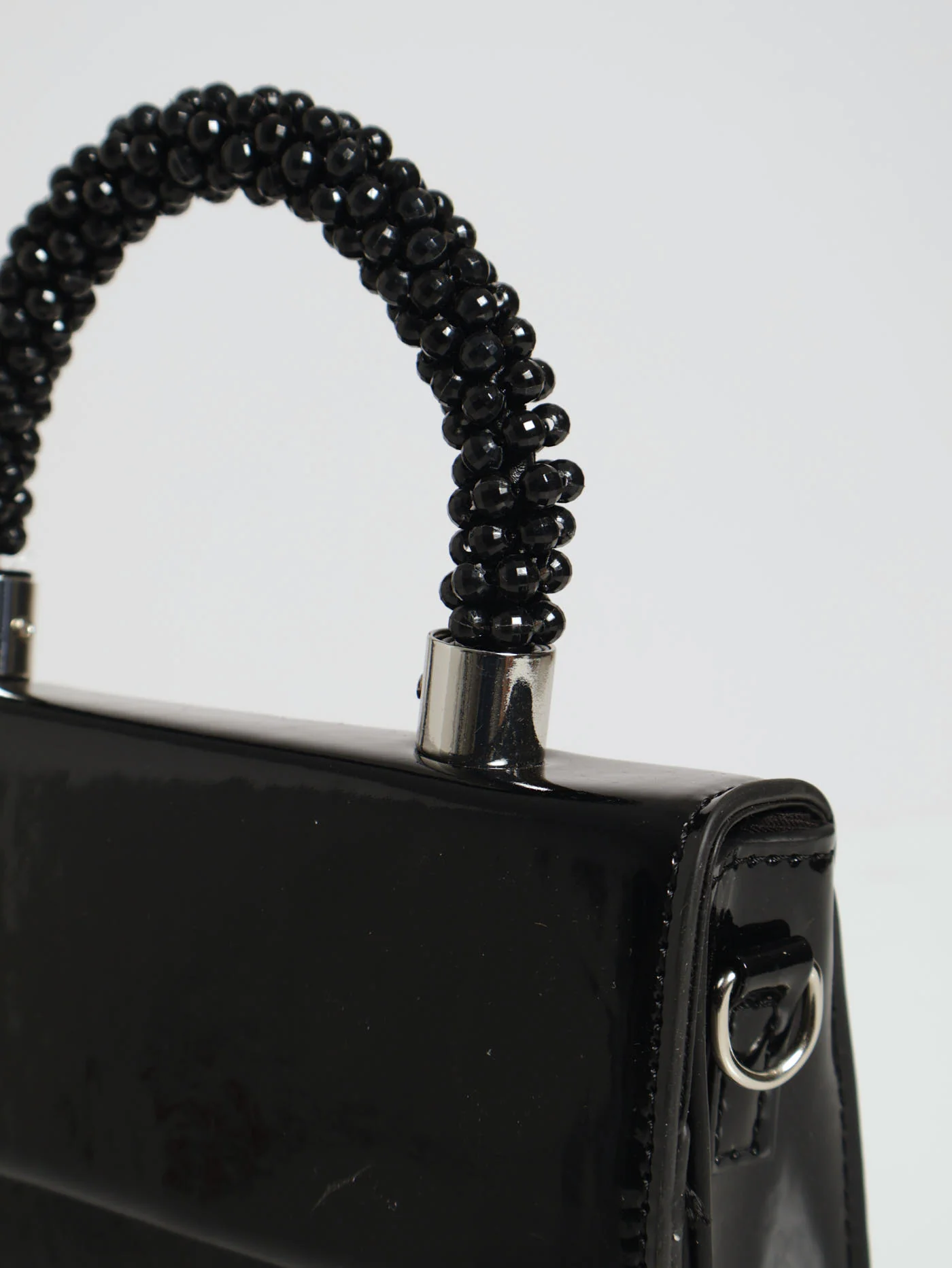 Jewelled Top Handle Satchel - Image 3