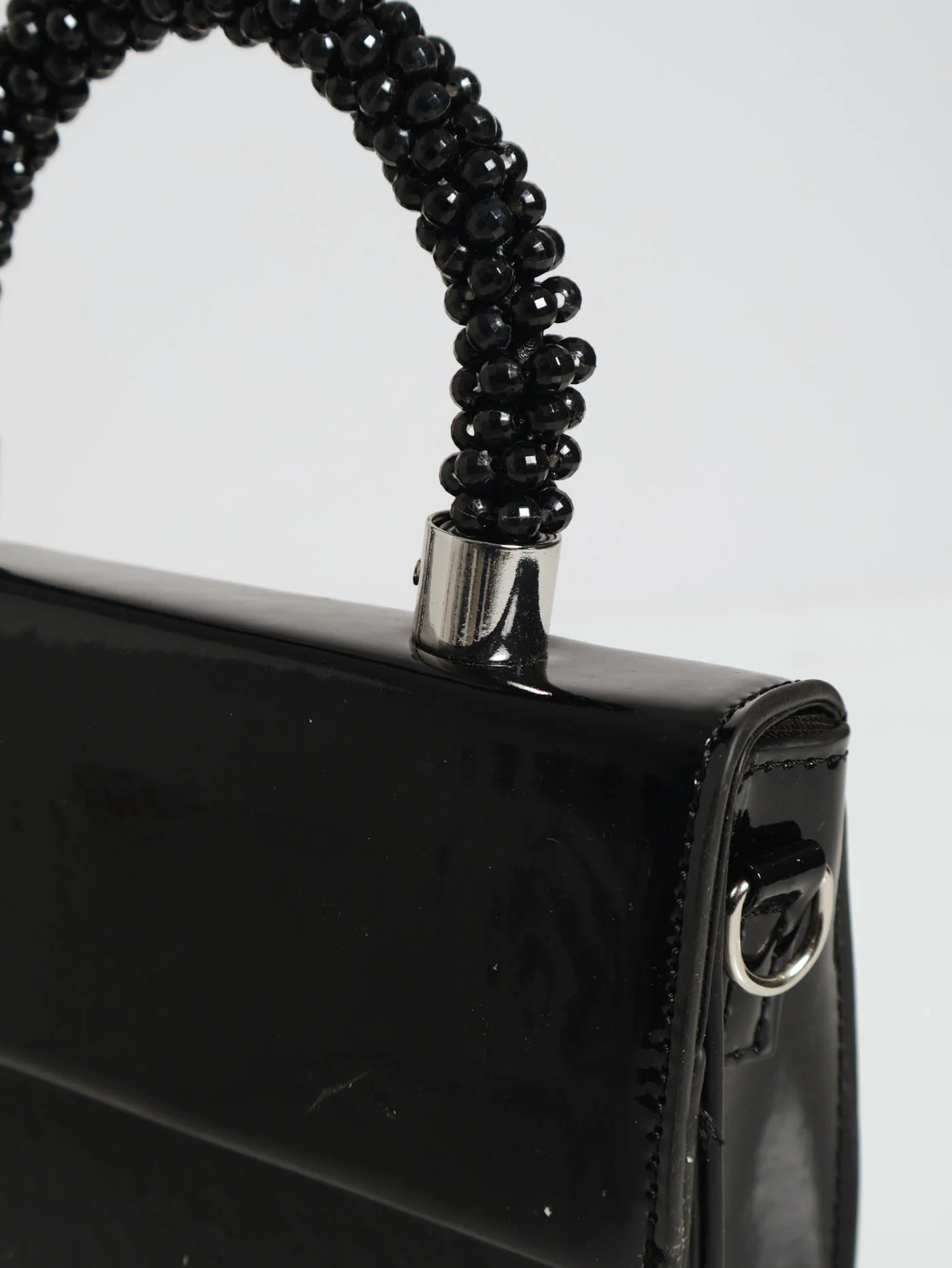 Jewelled Top Handle Satchel - Image 4