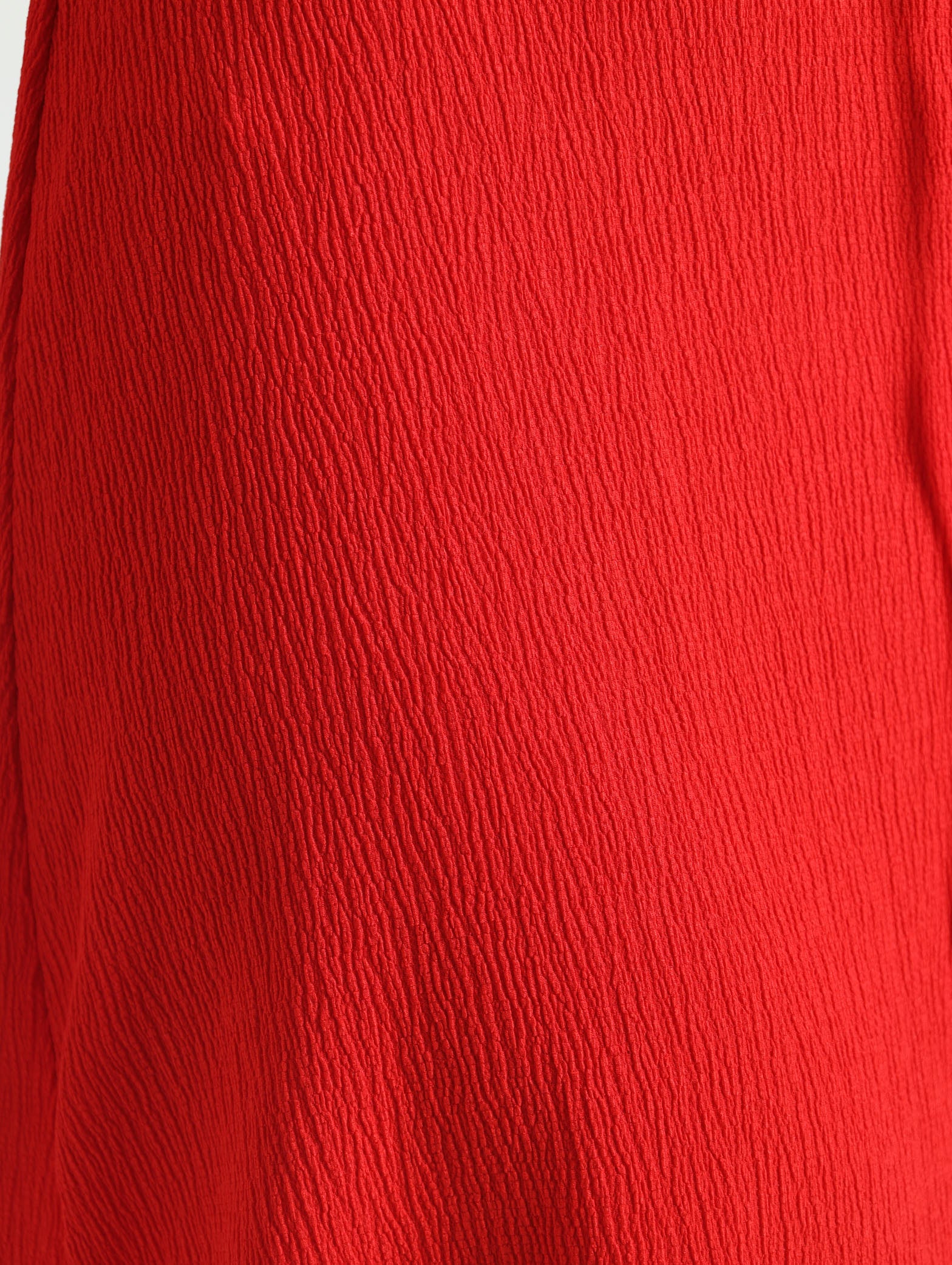 Keyhole Front Puff Sleeve Dress - Image 4