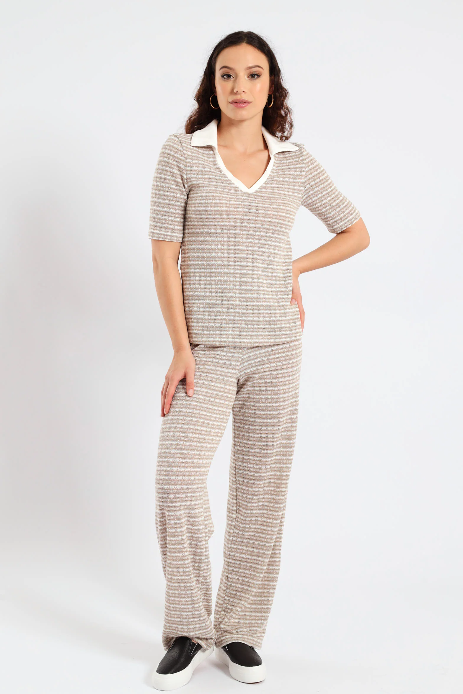 Knit Golfer - Beige - Image 2