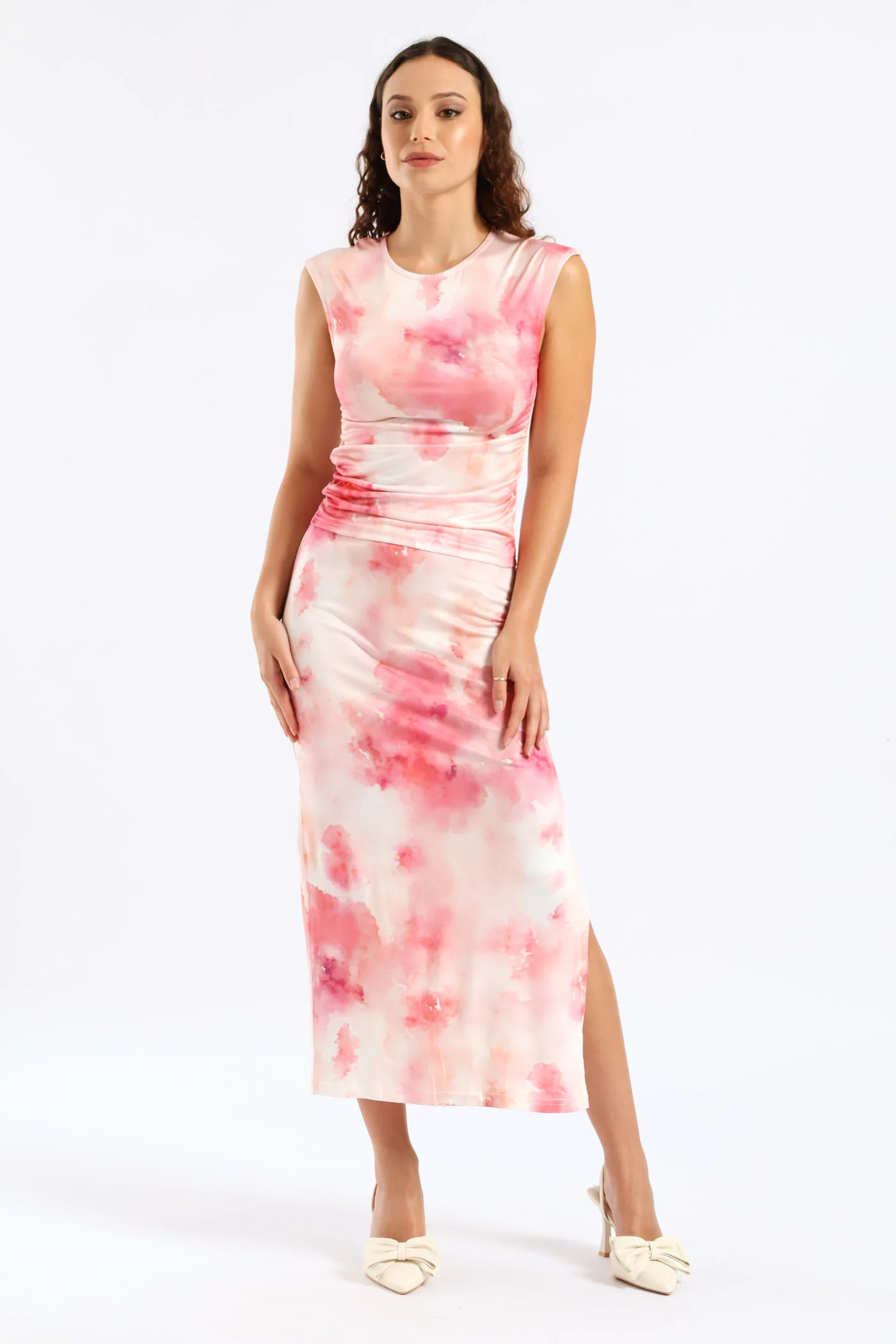 Knit Midi Skirt - Multi - Image 2