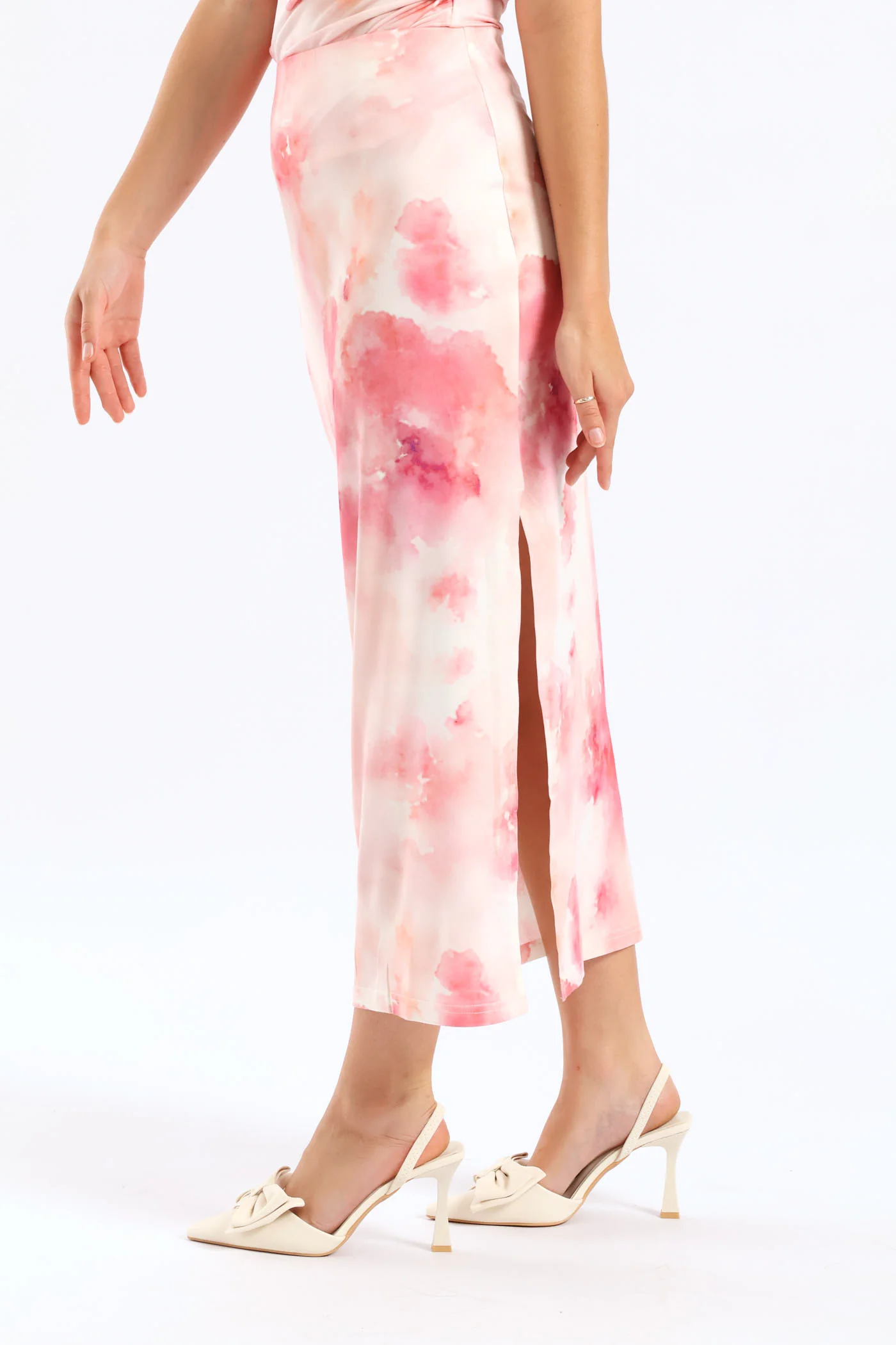 Knit Midi Skirt - Multi - Image 3