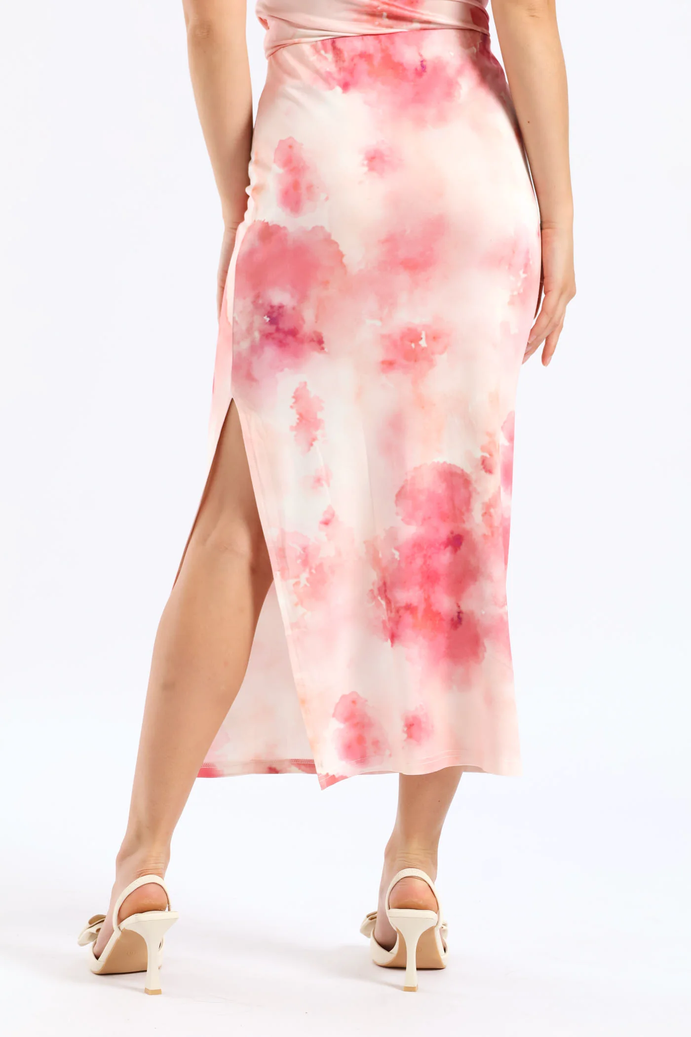 Knit Midi Skirt - Multi - Image 5