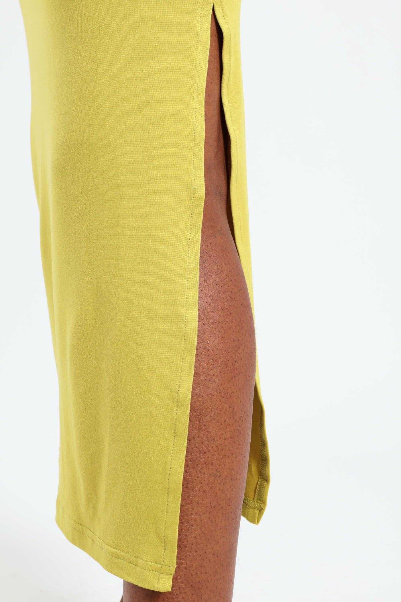 Knit Skirt - Chartreuse - Image 3