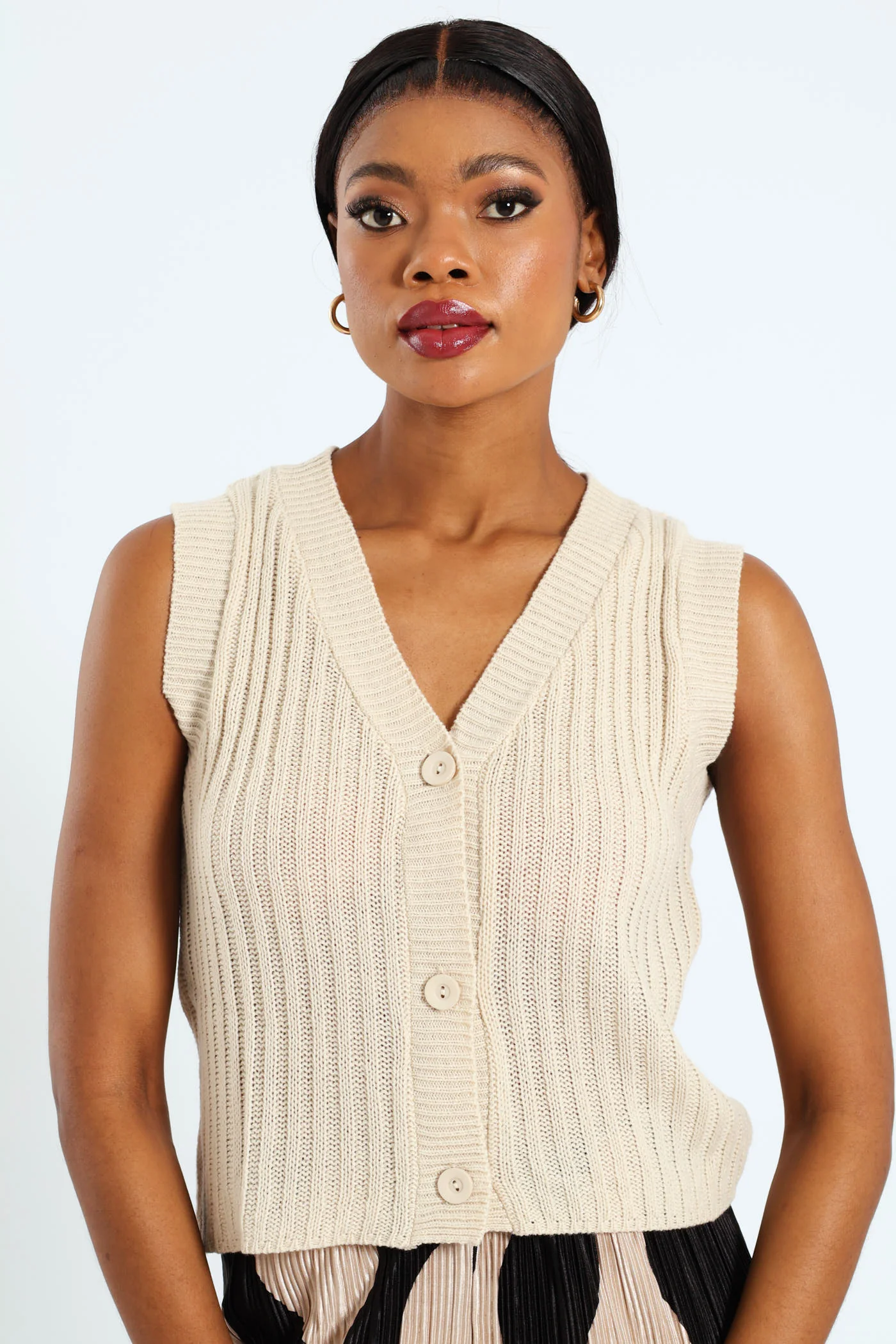 Knitwear Cardigan - Oatmeal