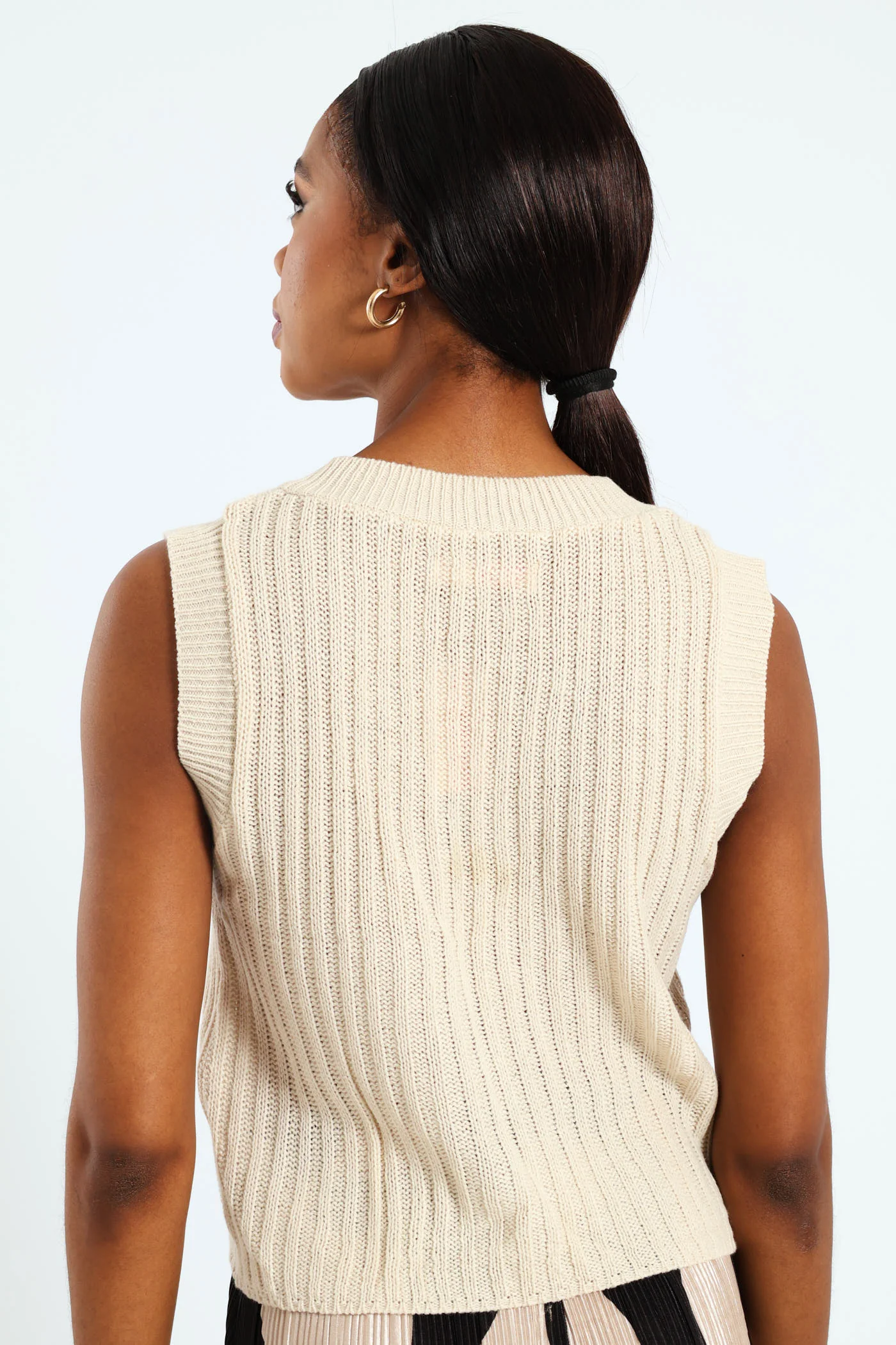 Knitwear Cardigan - Oatmeal - Image 4