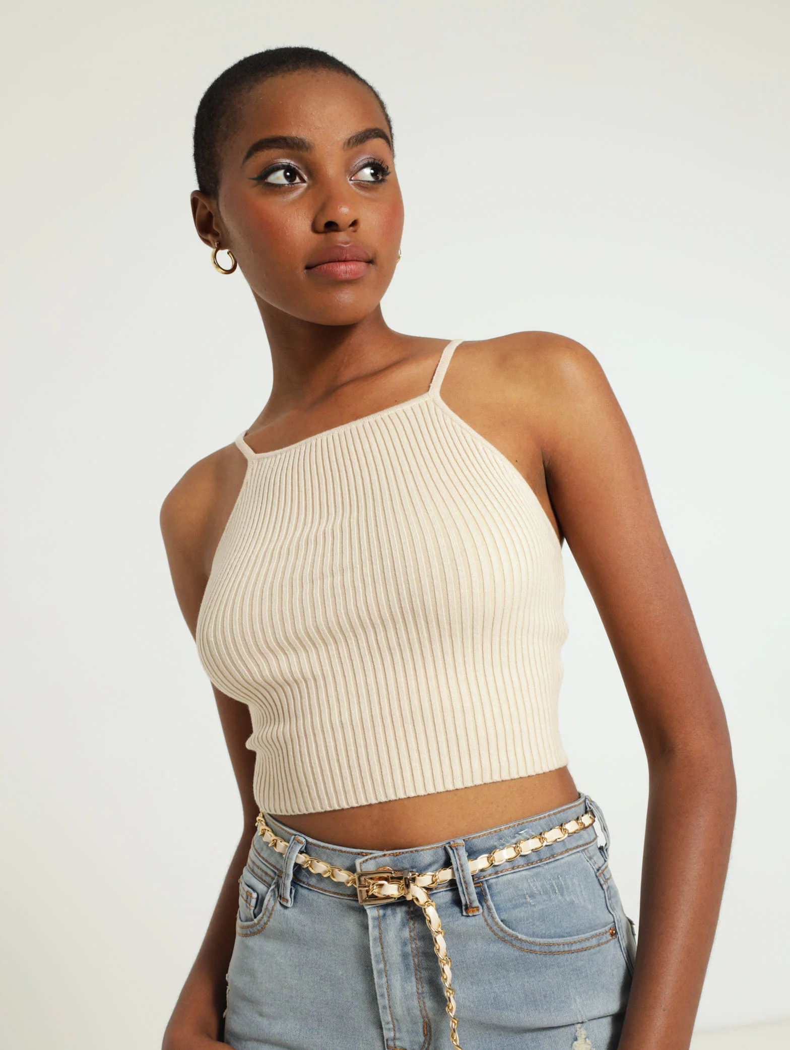 Knitwear Halter Top