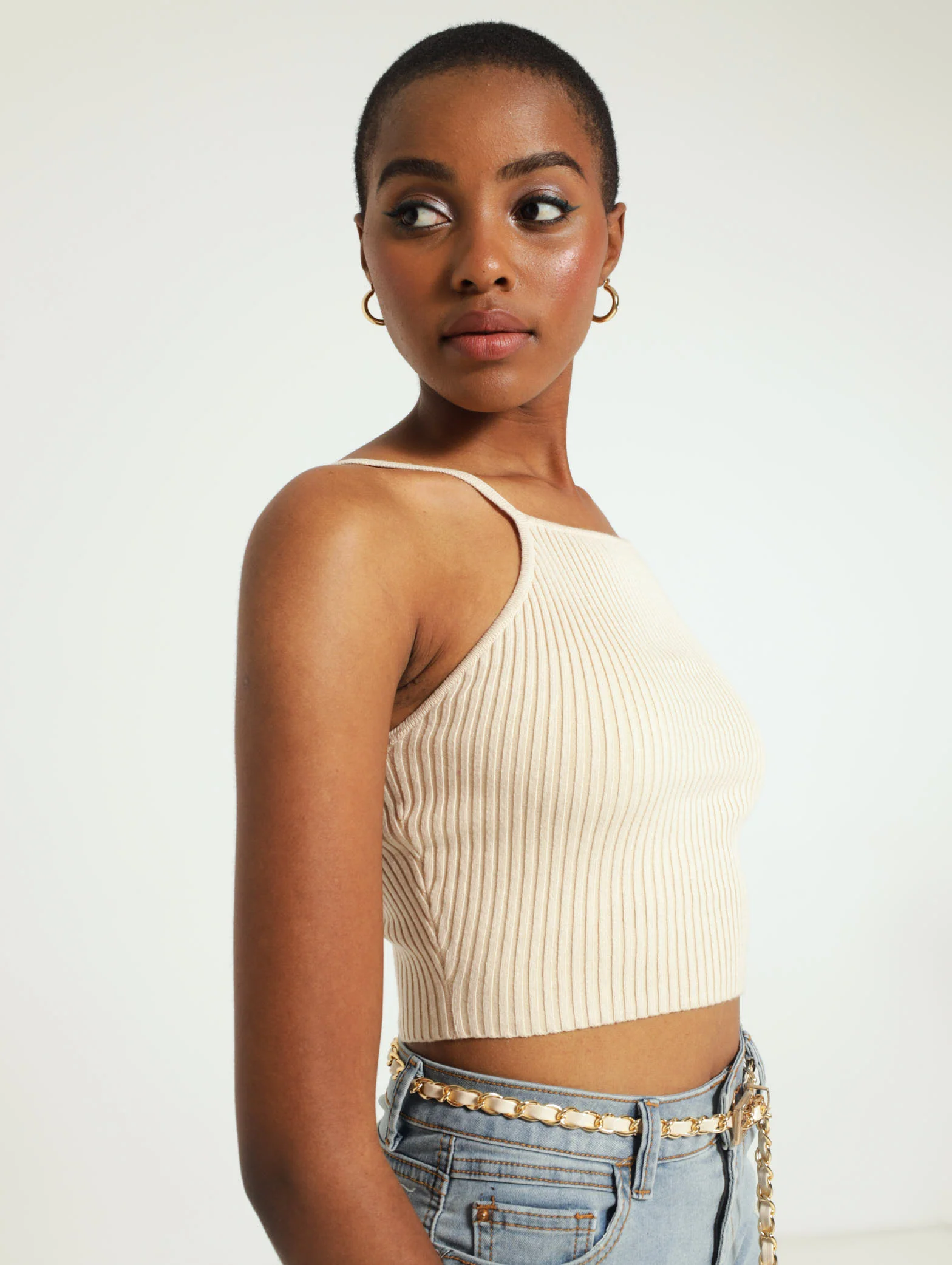 Knitwear Halter Top - Image 2