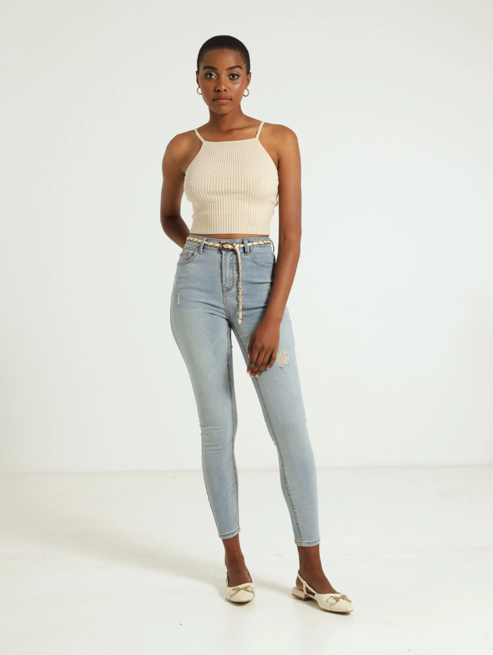 Knitwear Halter Top - Image 4