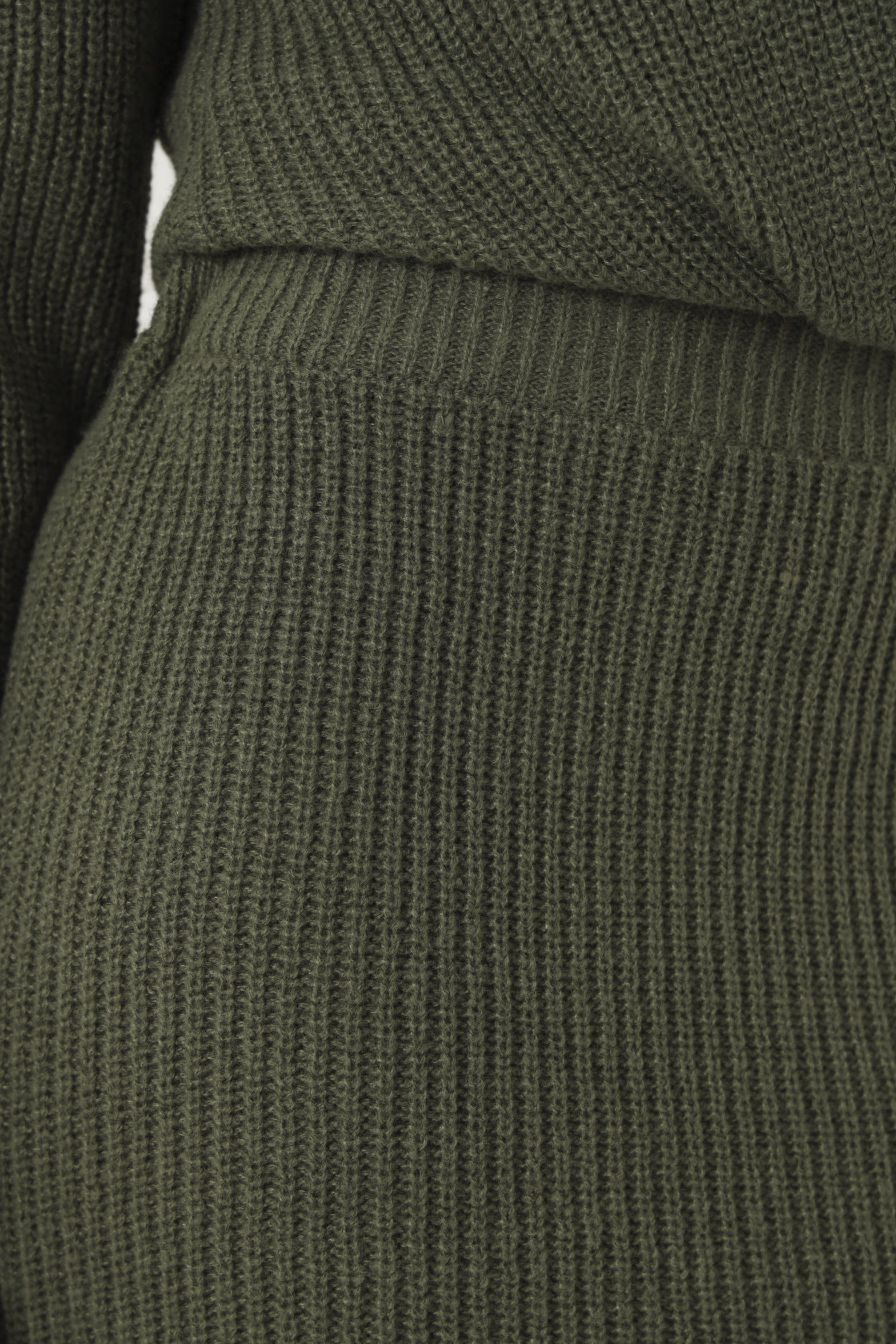 Knitwear Midi Skirt - Fatigue - Image 4