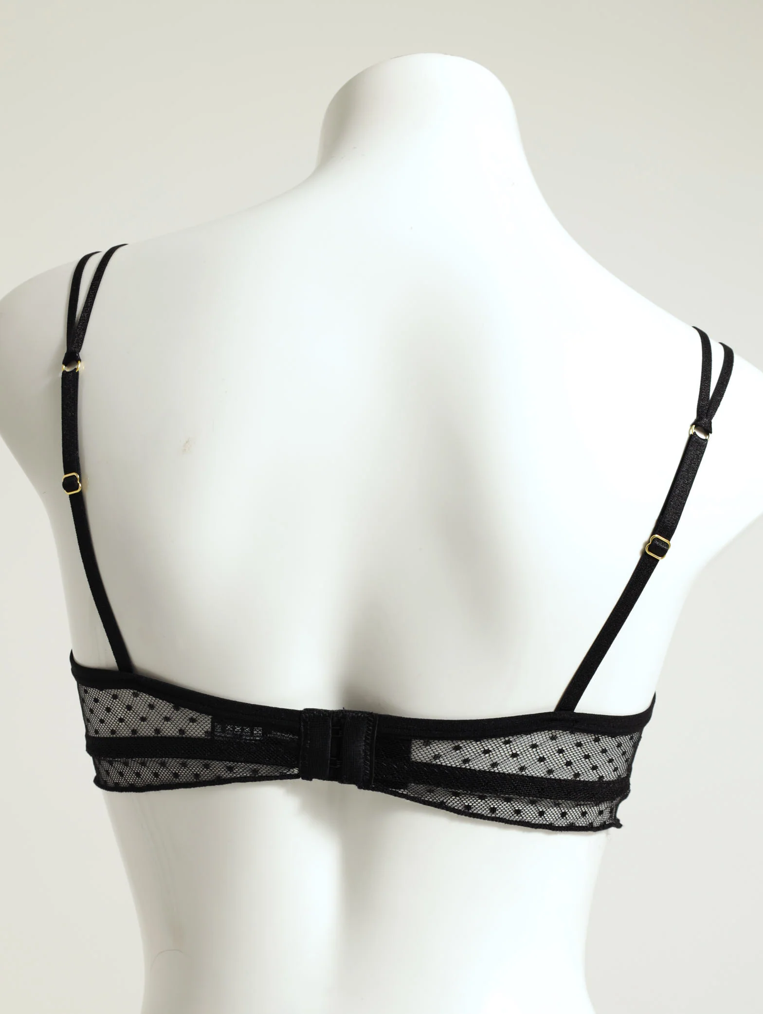 Lace/Dobby Soft Cup Bra - Image 2