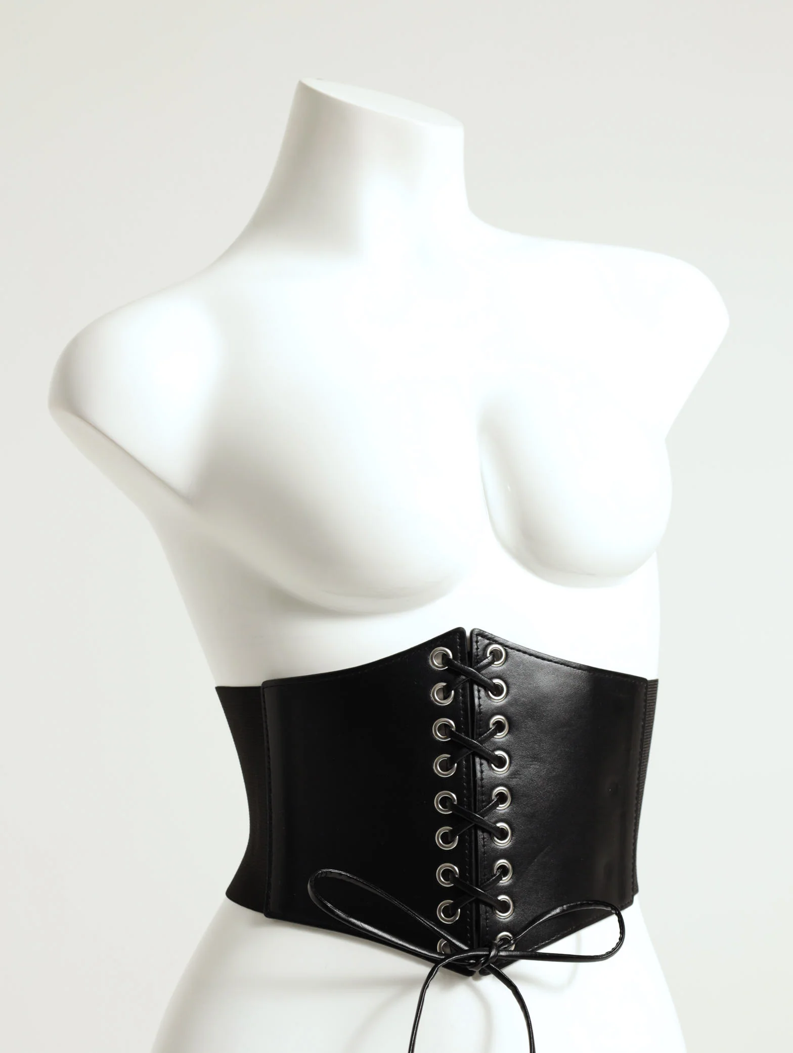 Lace Up Waisted Corset - Image 4