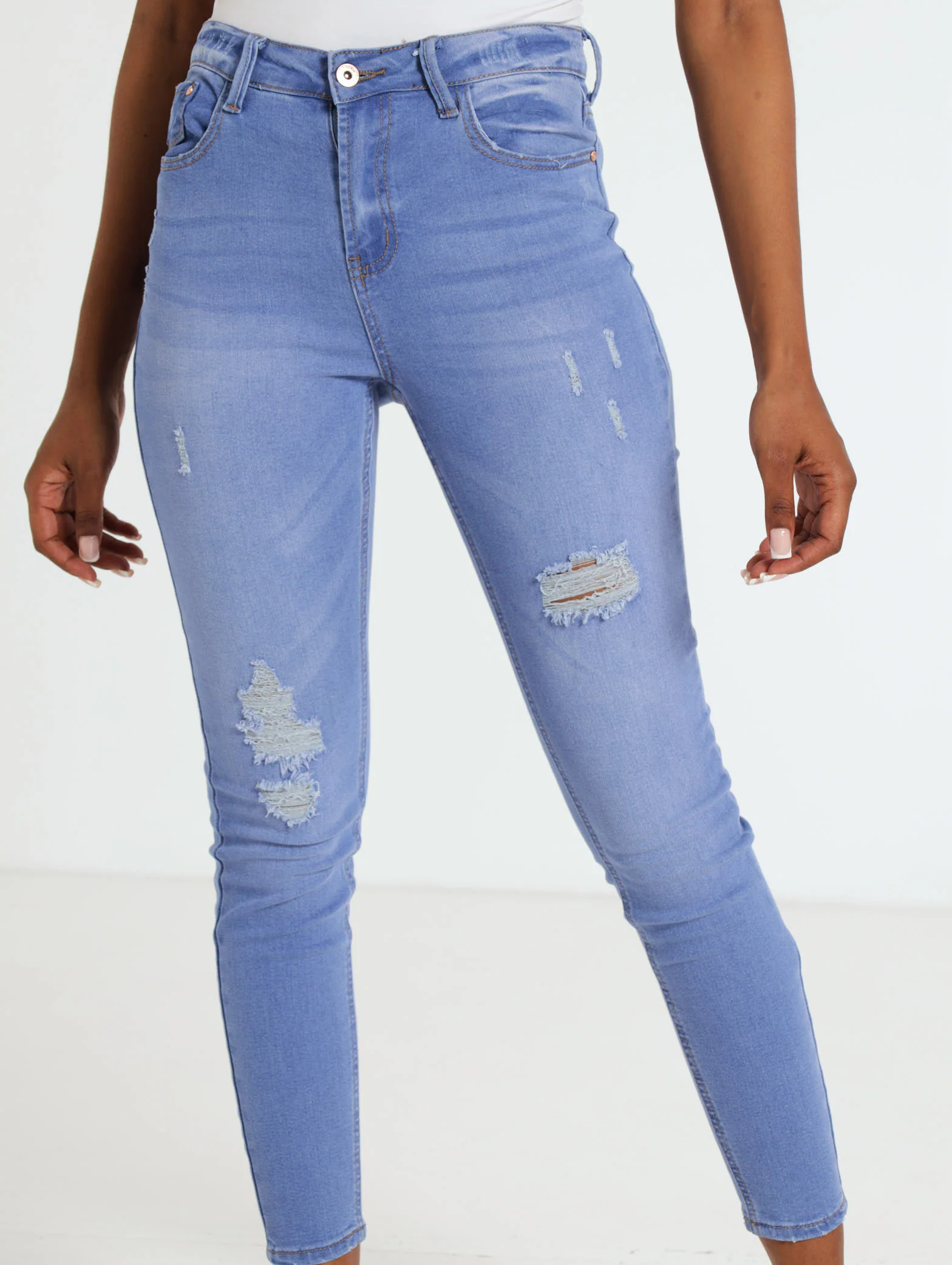 Abraised Skinny Jean