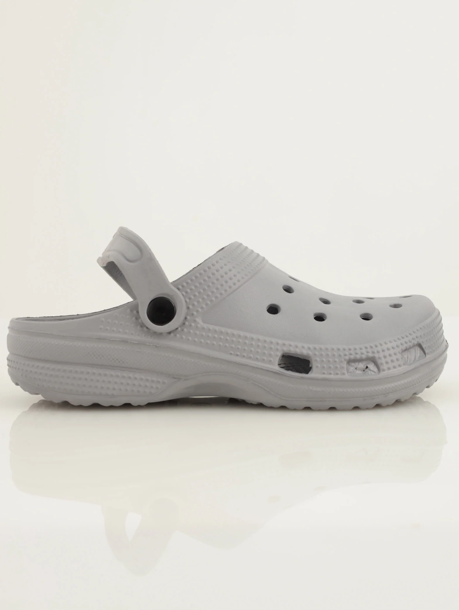 Basic Moulded Shoe With Slingback - Grey Dawn - Image 2