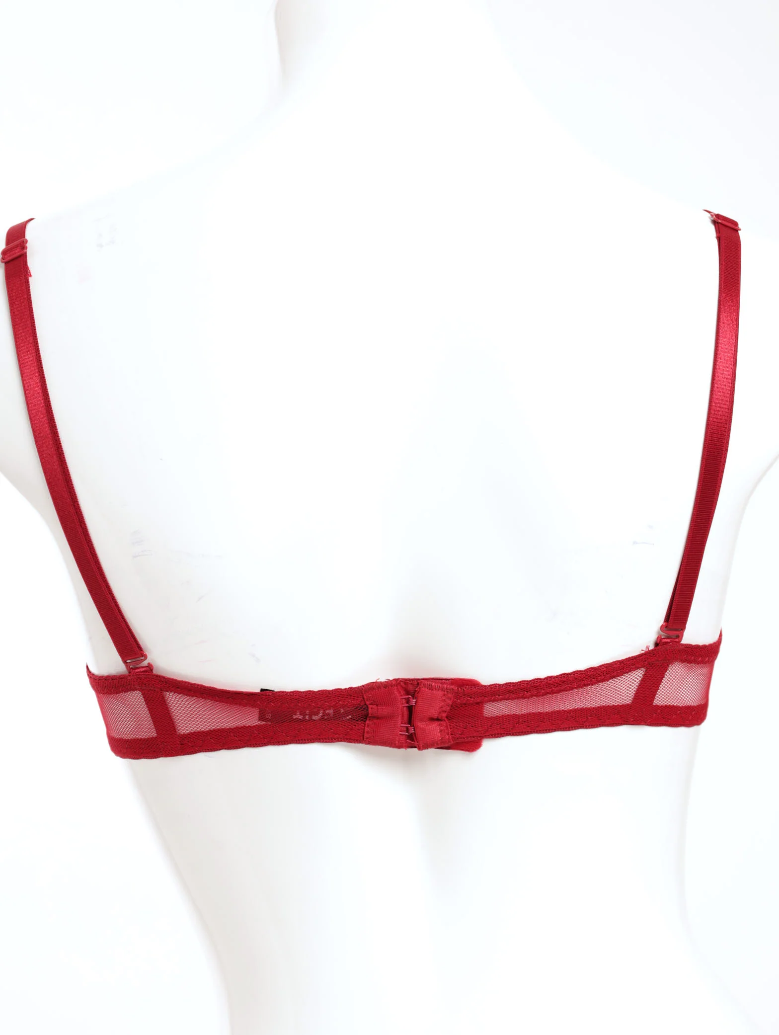 Core Balconete Bra - Red - Image 2