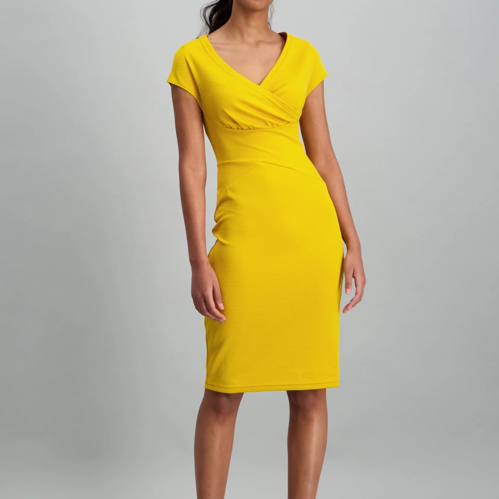 Cross front Bodycon Dress