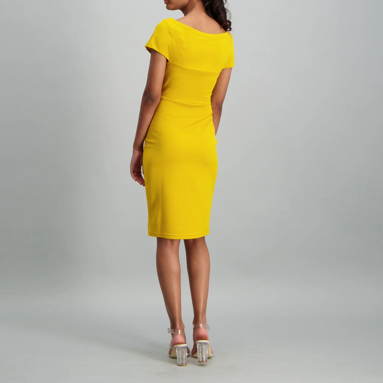Cross front Bodycon Dress - Image 3