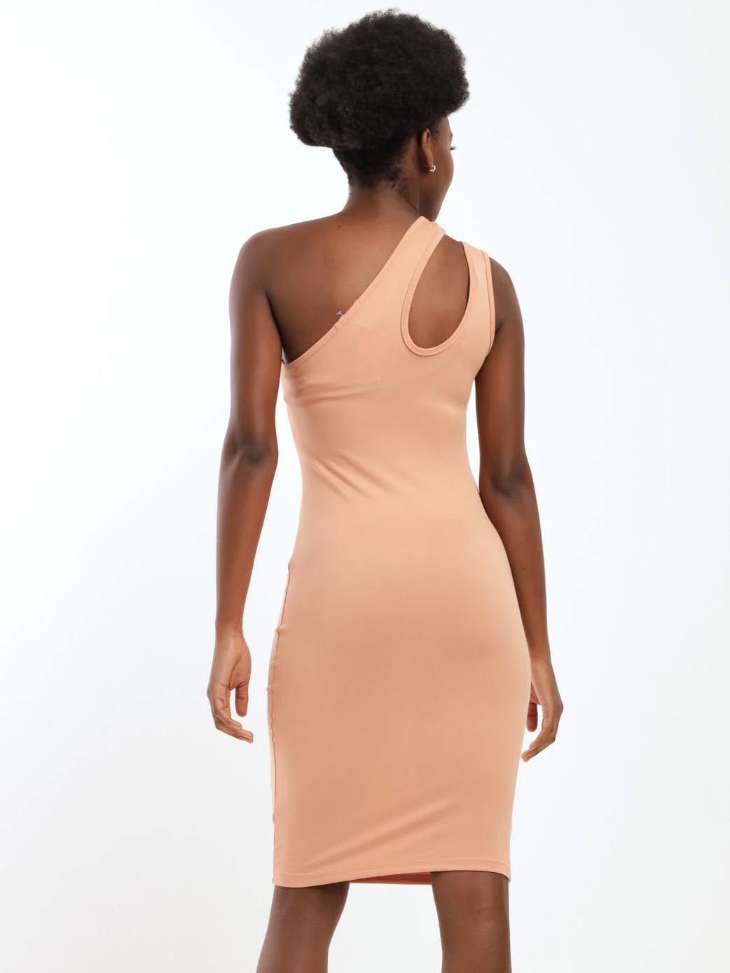 Cut Out Tube Dress - Blush - Image 4