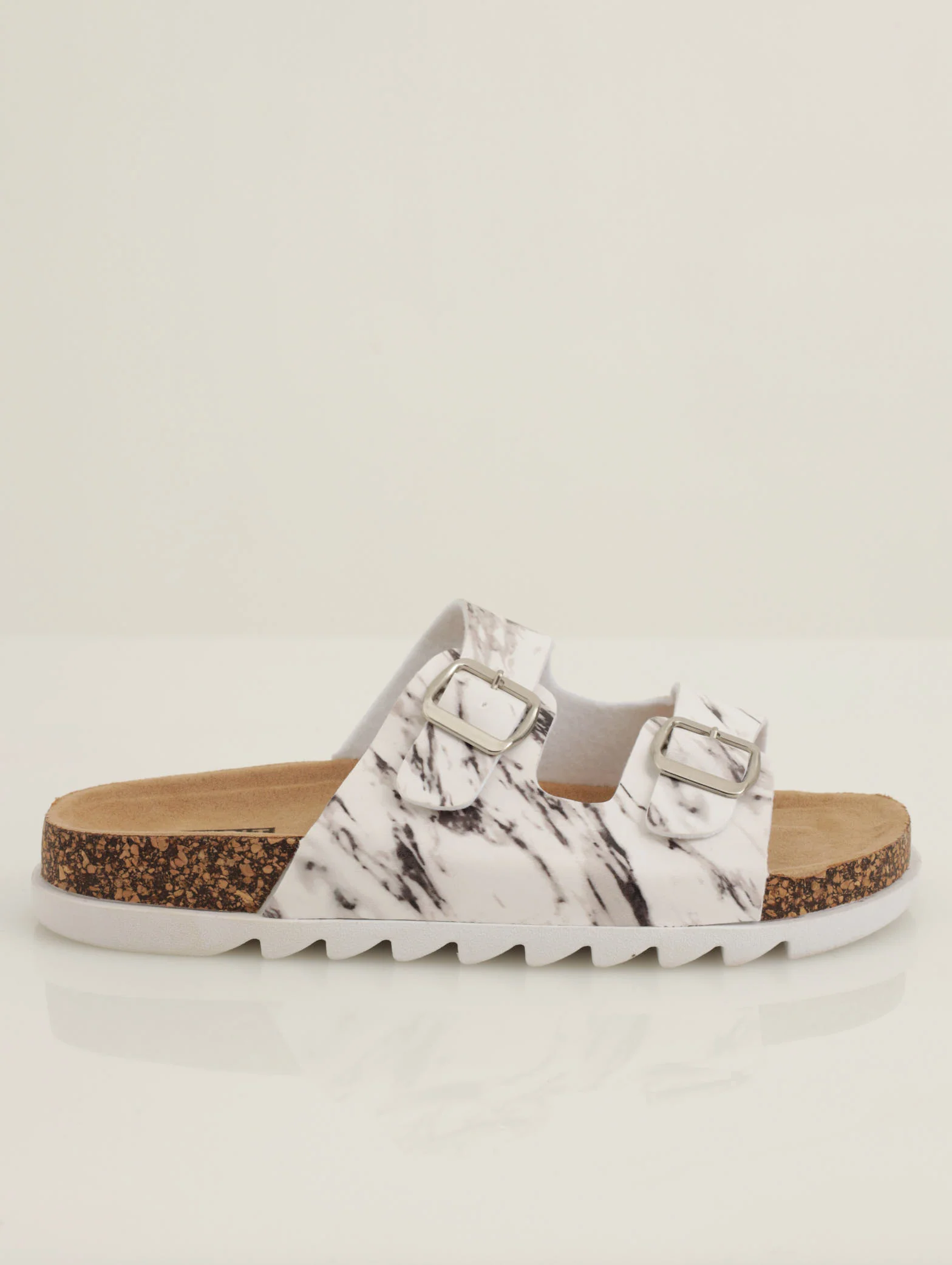 Double Strap Sandal - Grey Dawn - Image 2