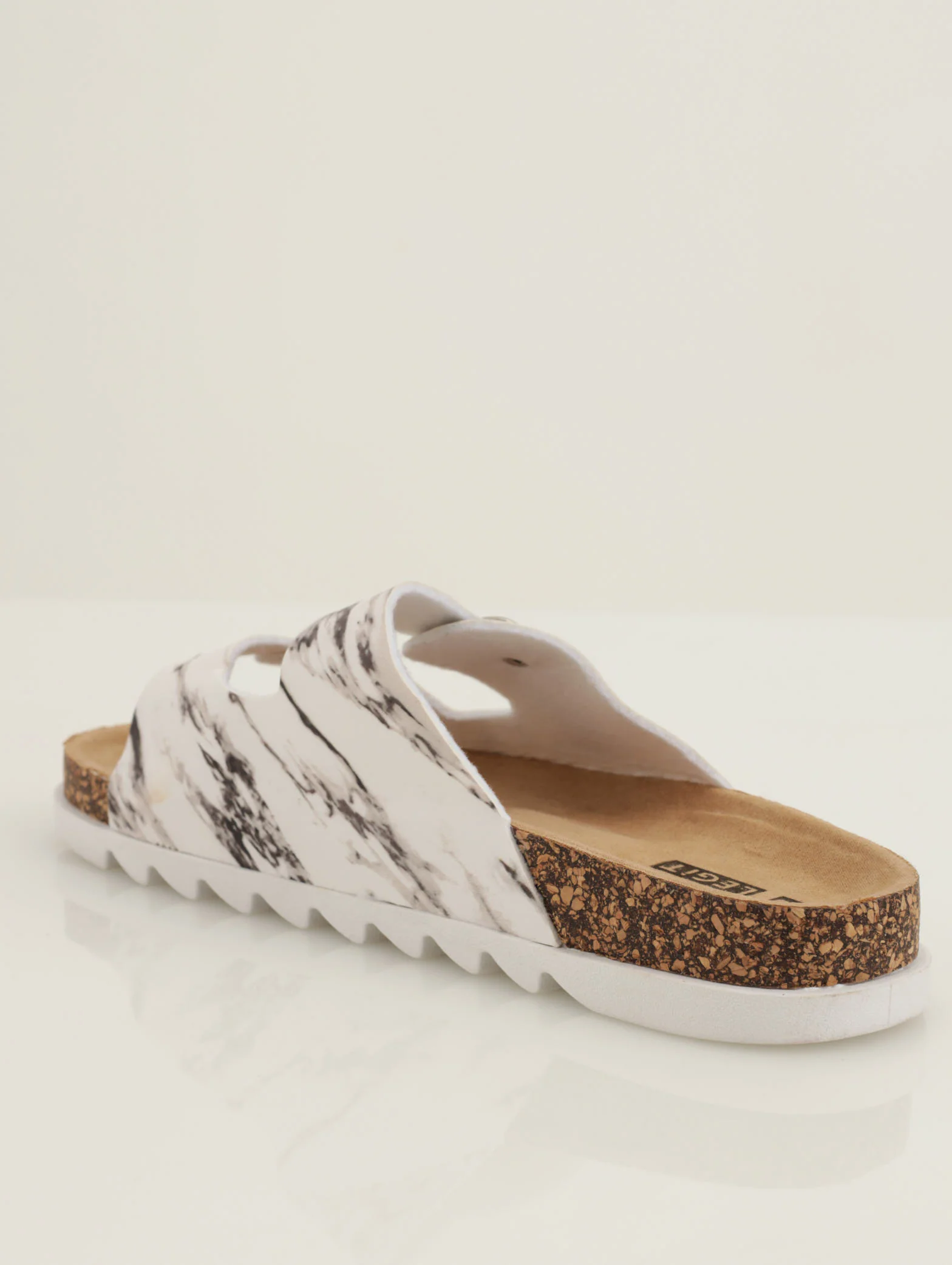 Double Strap Sandal - Grey Dawn - Image 3