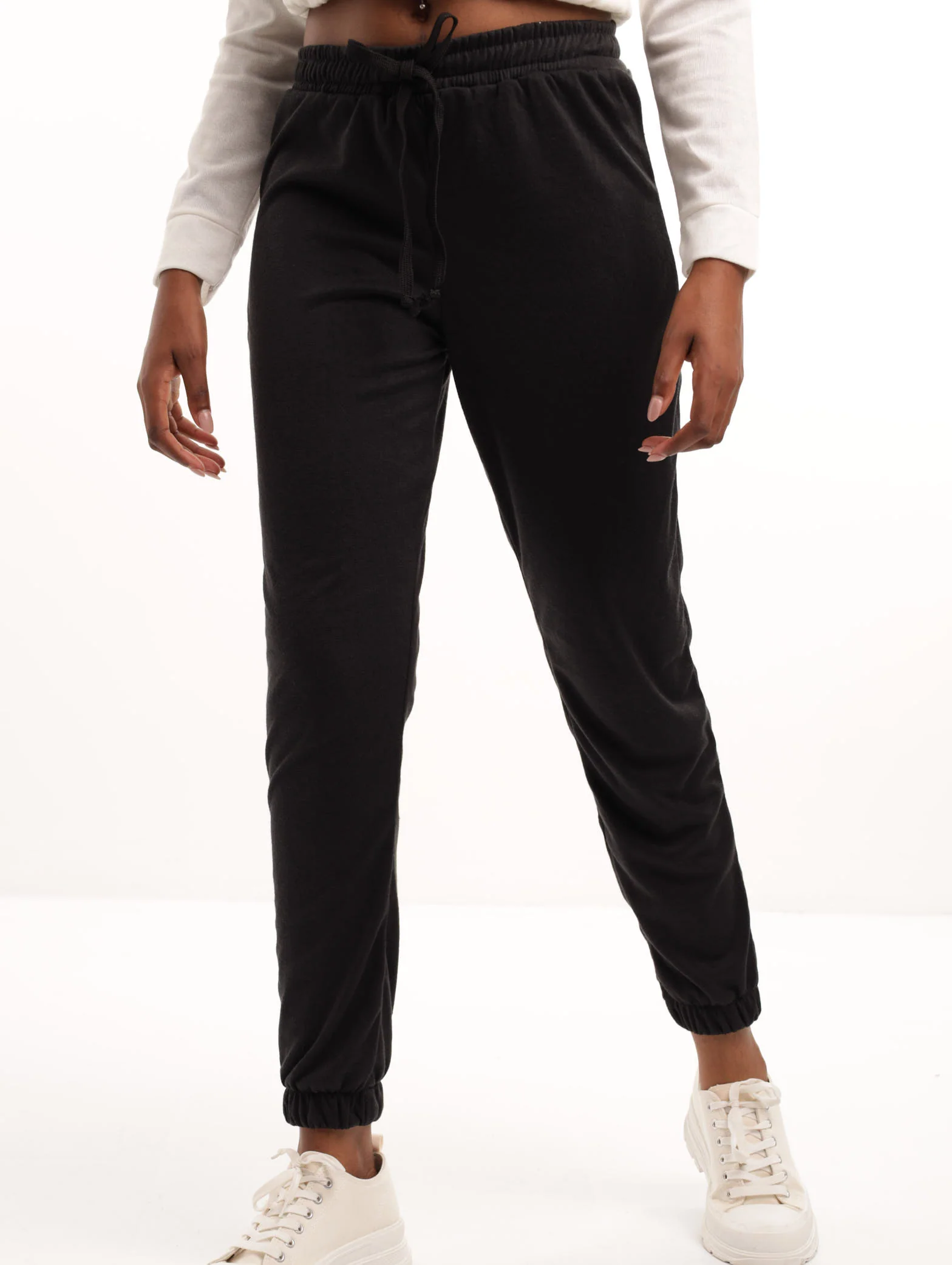 Drapy Jogger - Black