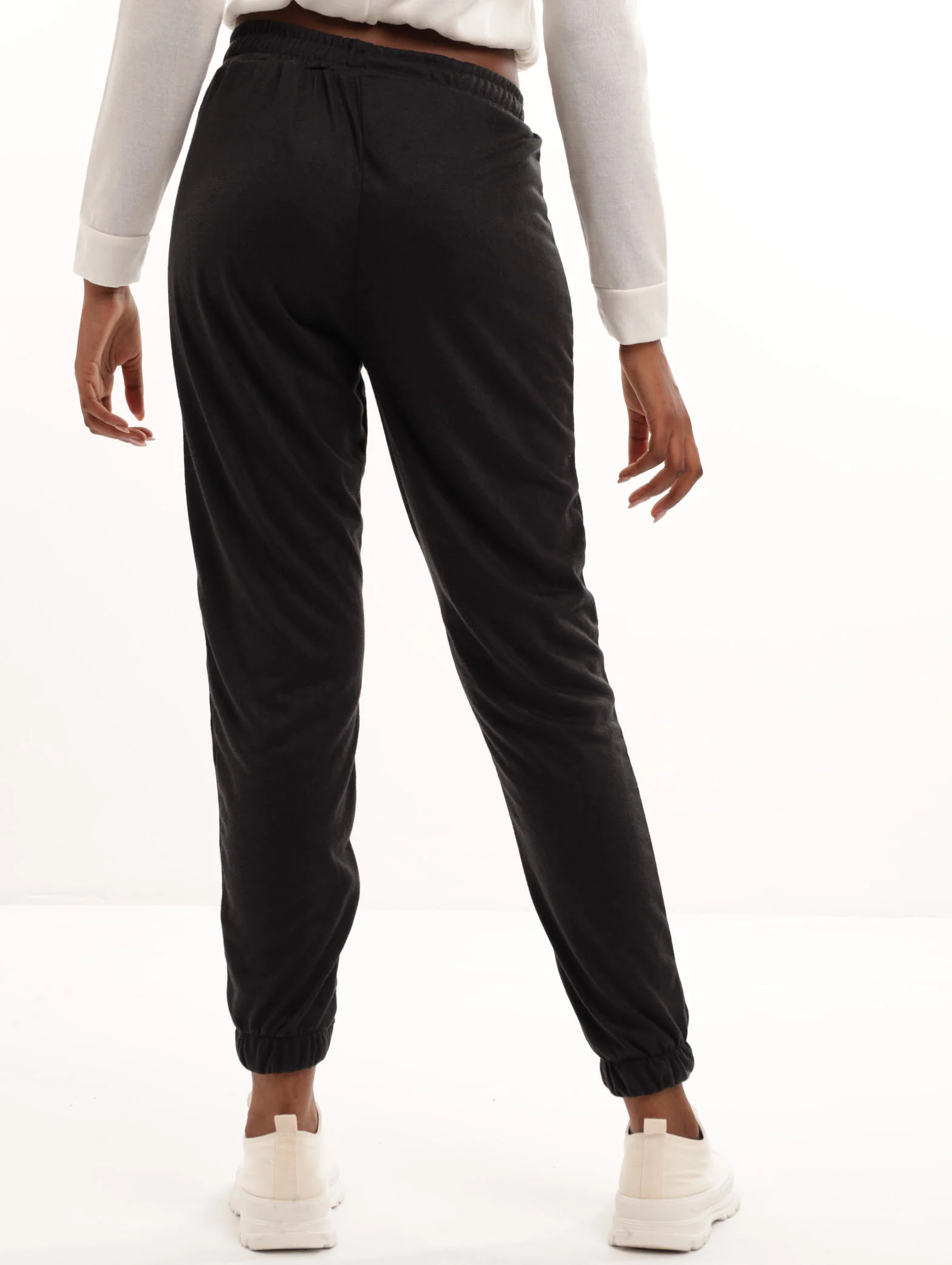 Drapy Jogger - Black - Image 3