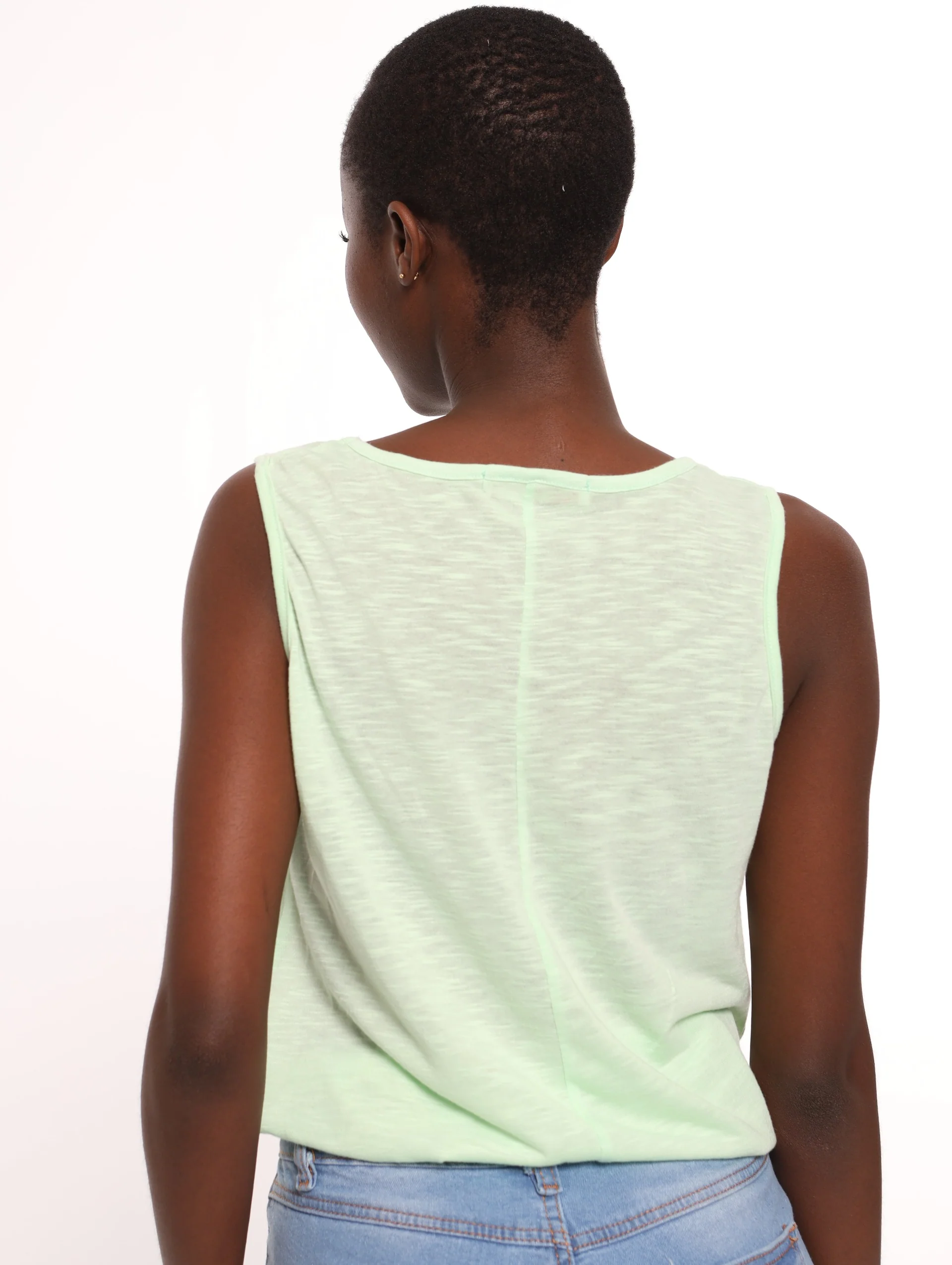 Drawcord New Life Top - Mint - Image 4