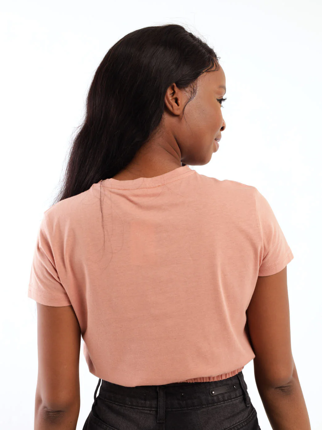 Elasticated Waist Top - Blush - Image 4