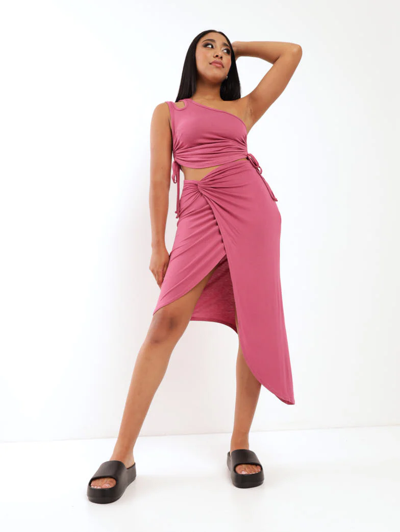 Front Twist Tube Skirt - Image 2