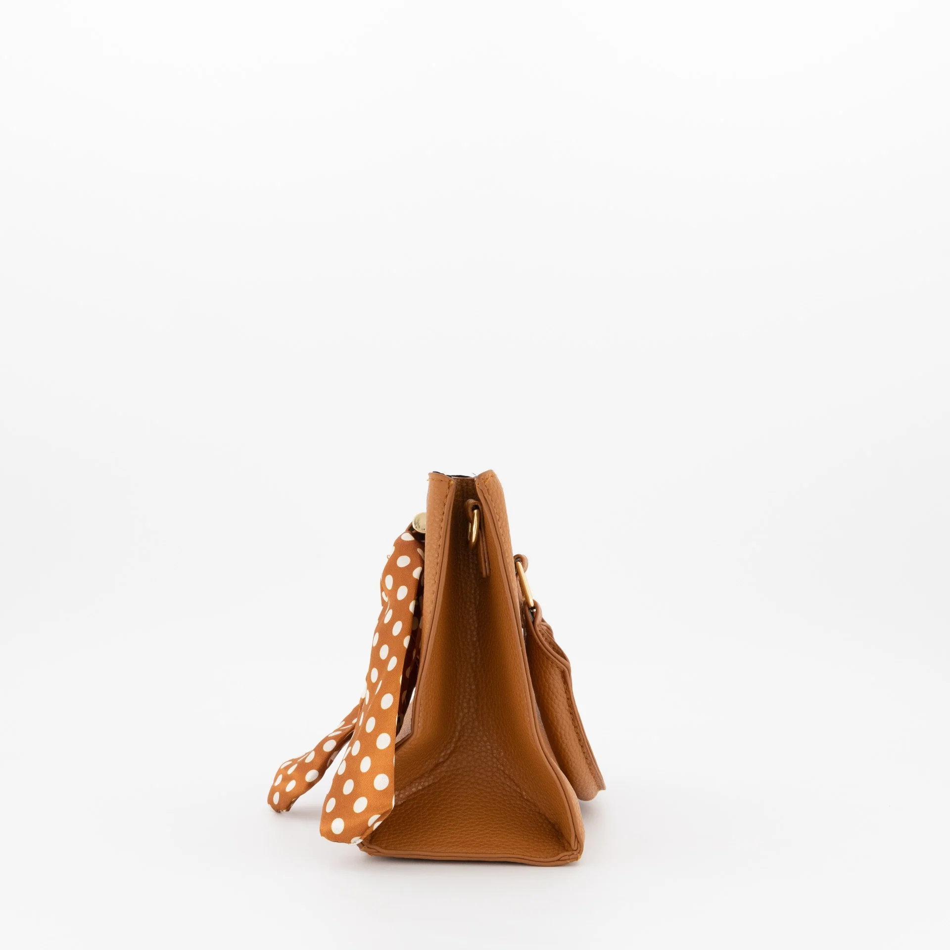 Handle Tote Bag - Tan - Image 3