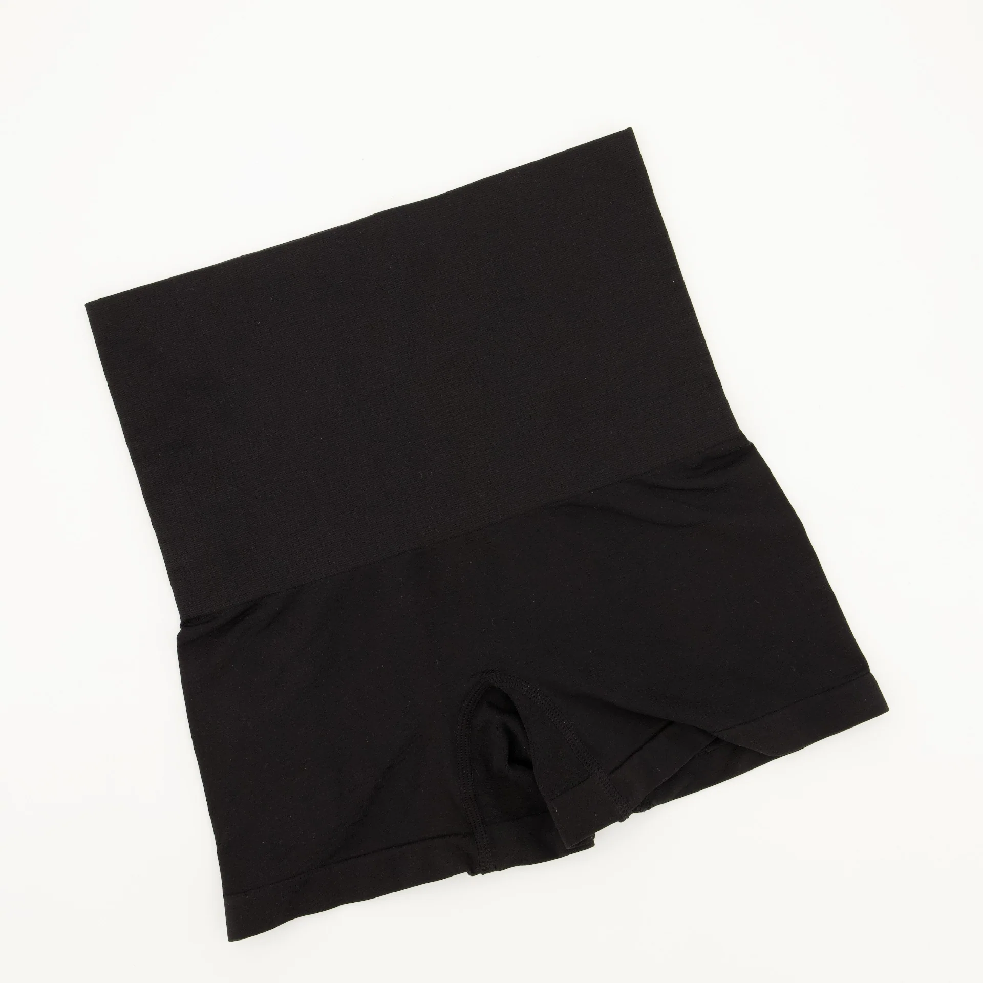 High Waisted Boyleg Panty - Black