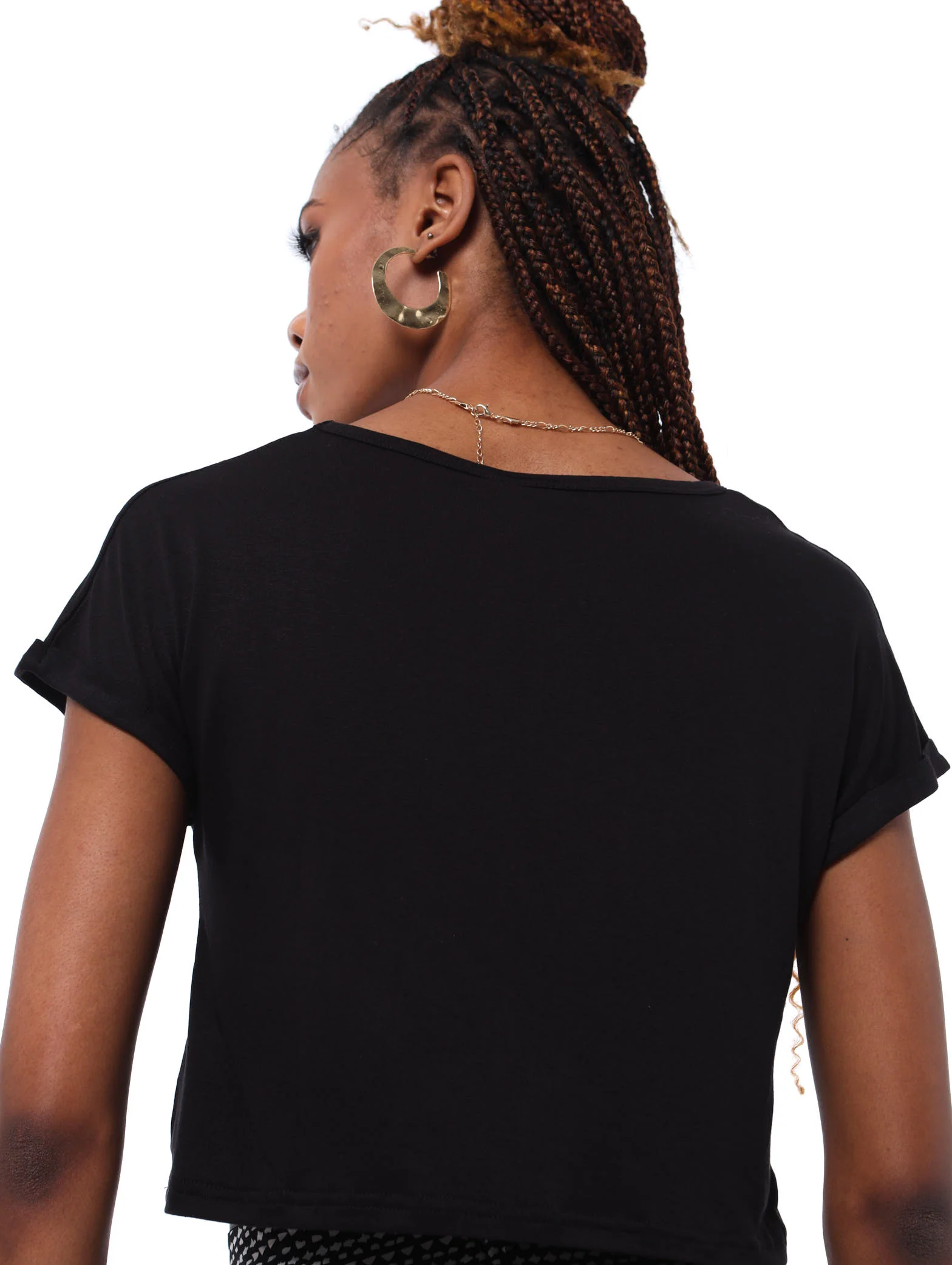 Hip Grazer Createself Top - Black - Image 4