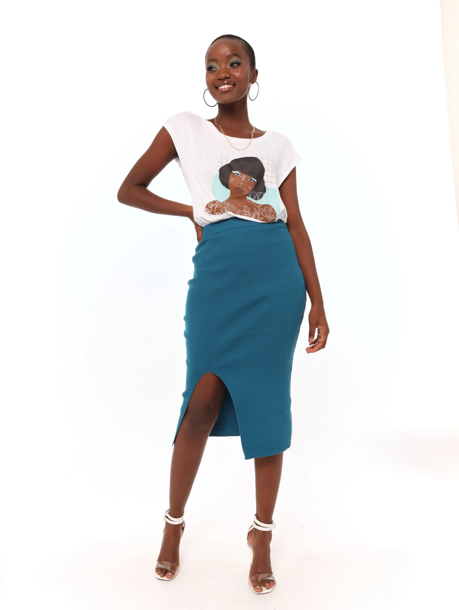 Icon Lady Top - White - Image 2