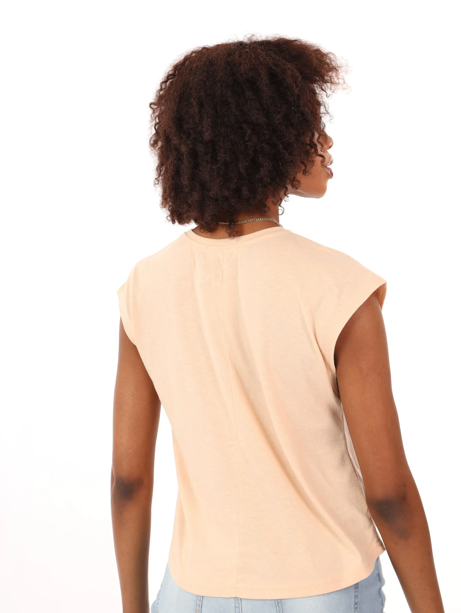 Icon Sunglass Lady Tee - Stone - Image 4
