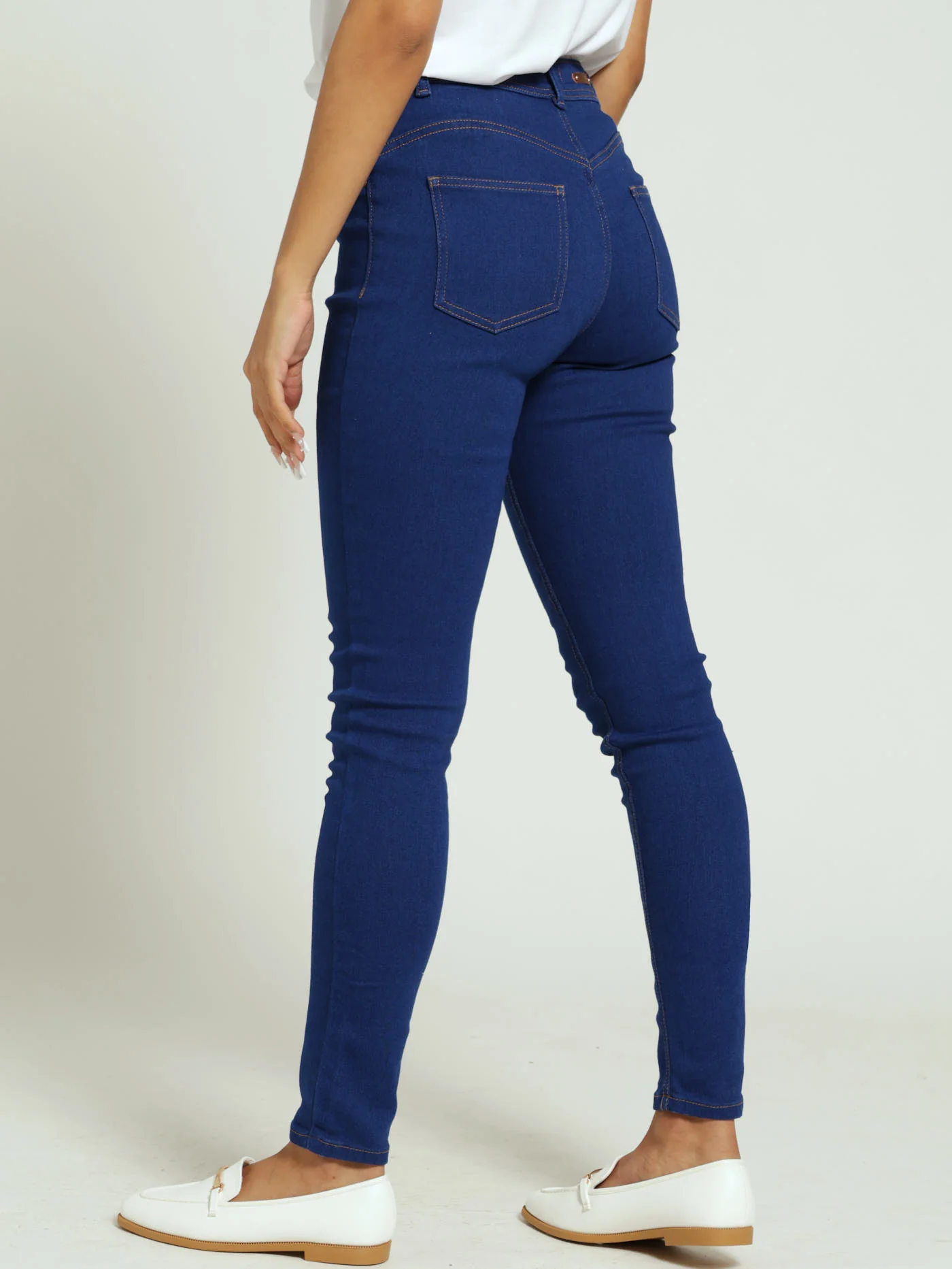 Regular Rise Push-Up Denim Jean - Ink - Image 3