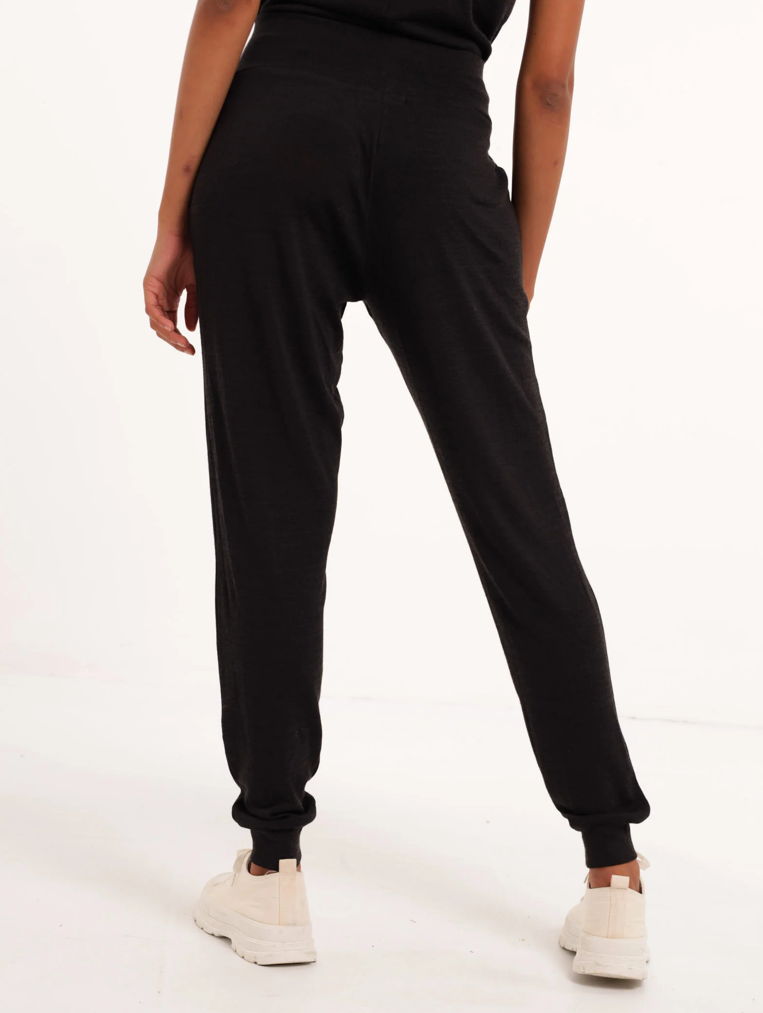 Jogger Bottoms - Black - Image 4