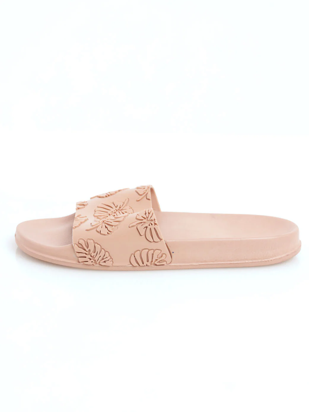 Leafy Slide Sandal - Blush - Image 2