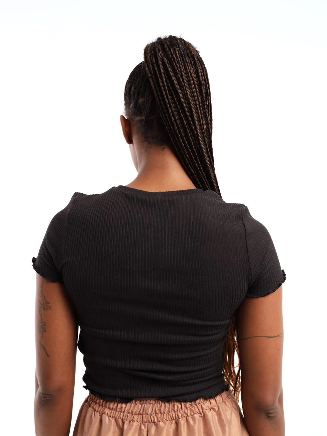 Lettuce Edge Tee - Black - Image 4