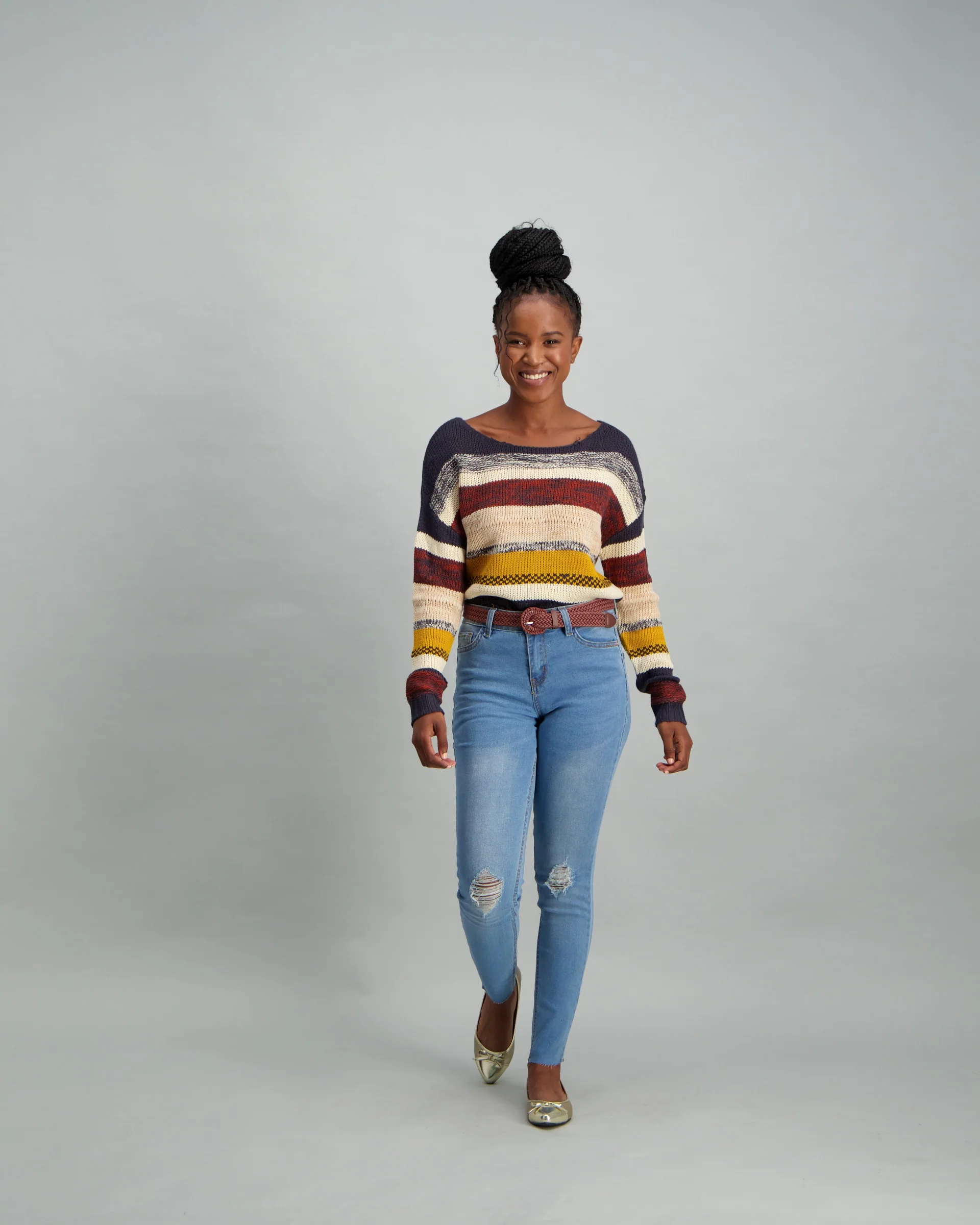 Marble Stripe Pullover - Image 2
