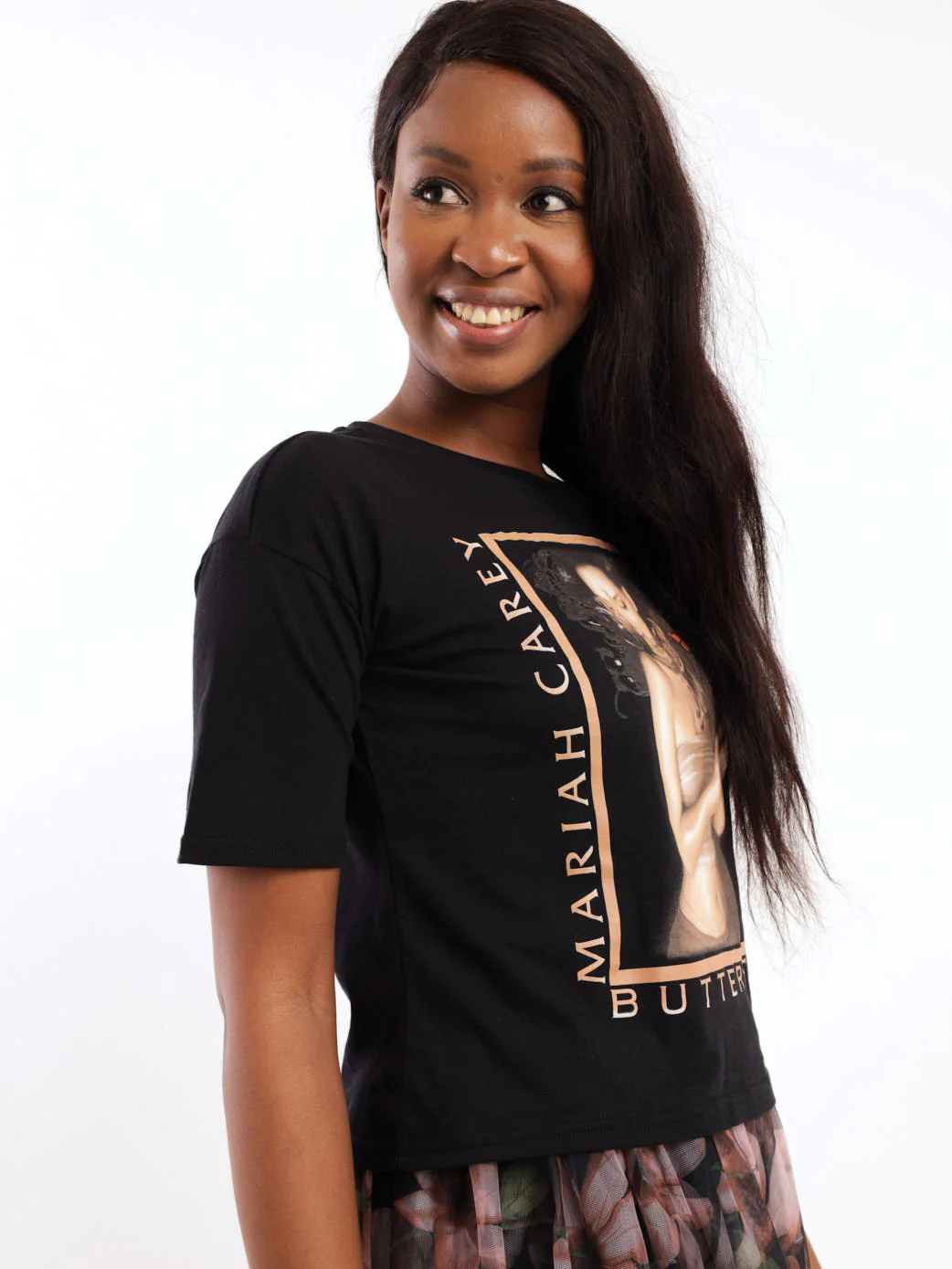 Mariah Tee - Black - Image 2