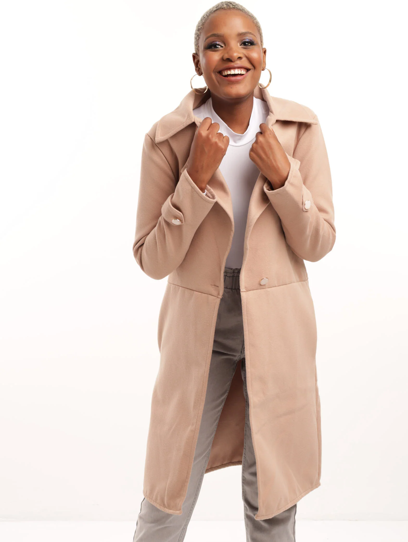 Melton Unlined Jacket - Caramel