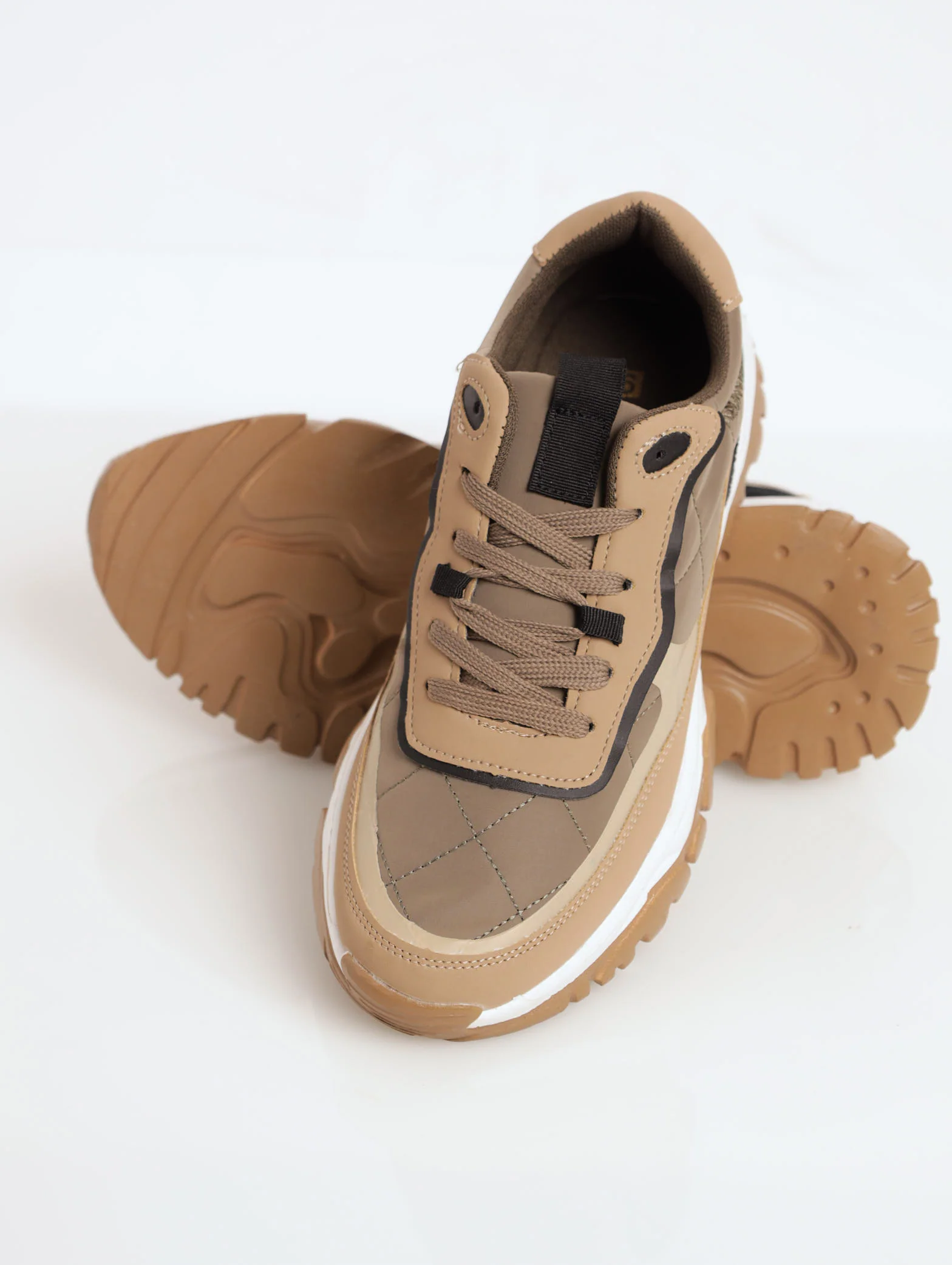 Multi Paneled Chunky Sneaker