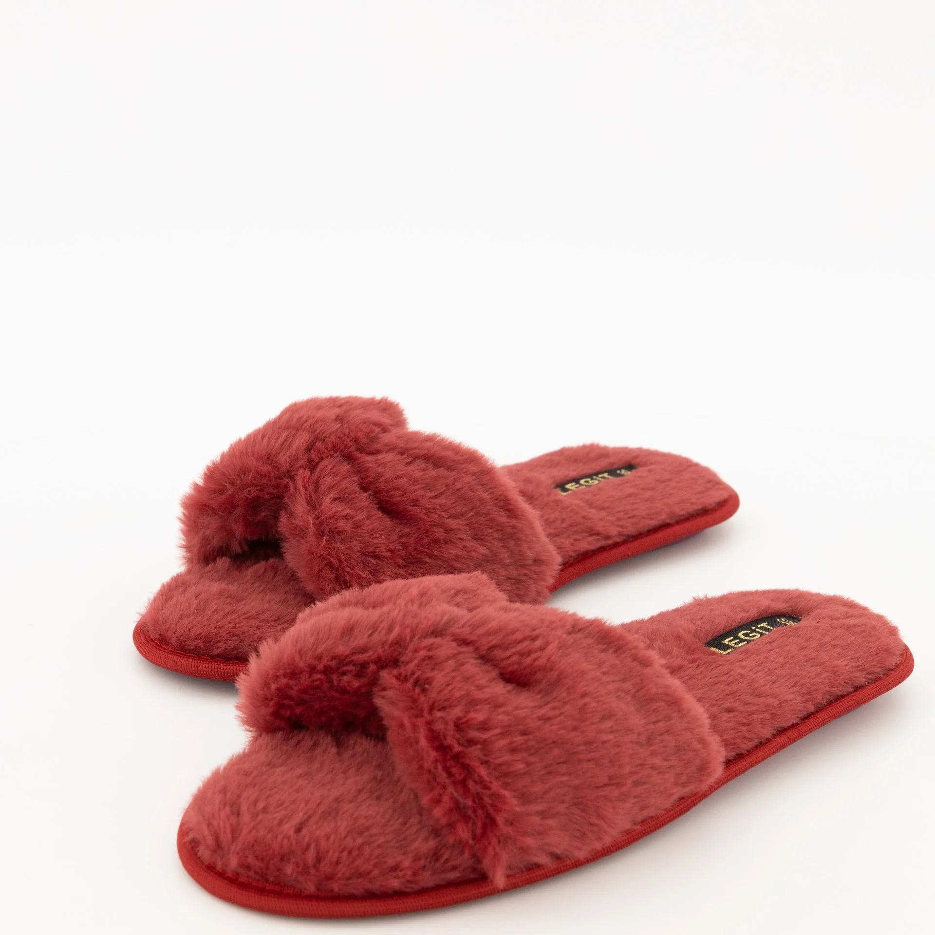 Open Toe Bow-Like Push-In Mule
