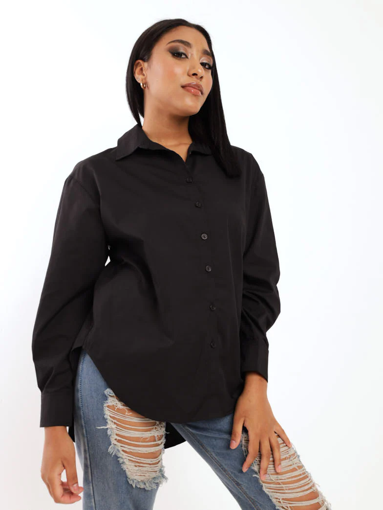 Oversized Shirt - Black