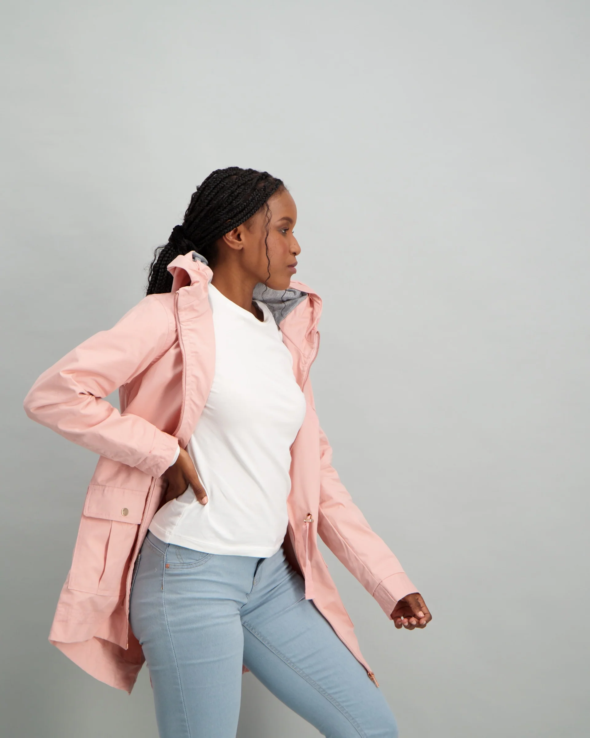Parker Jacket - Pink - Image 3