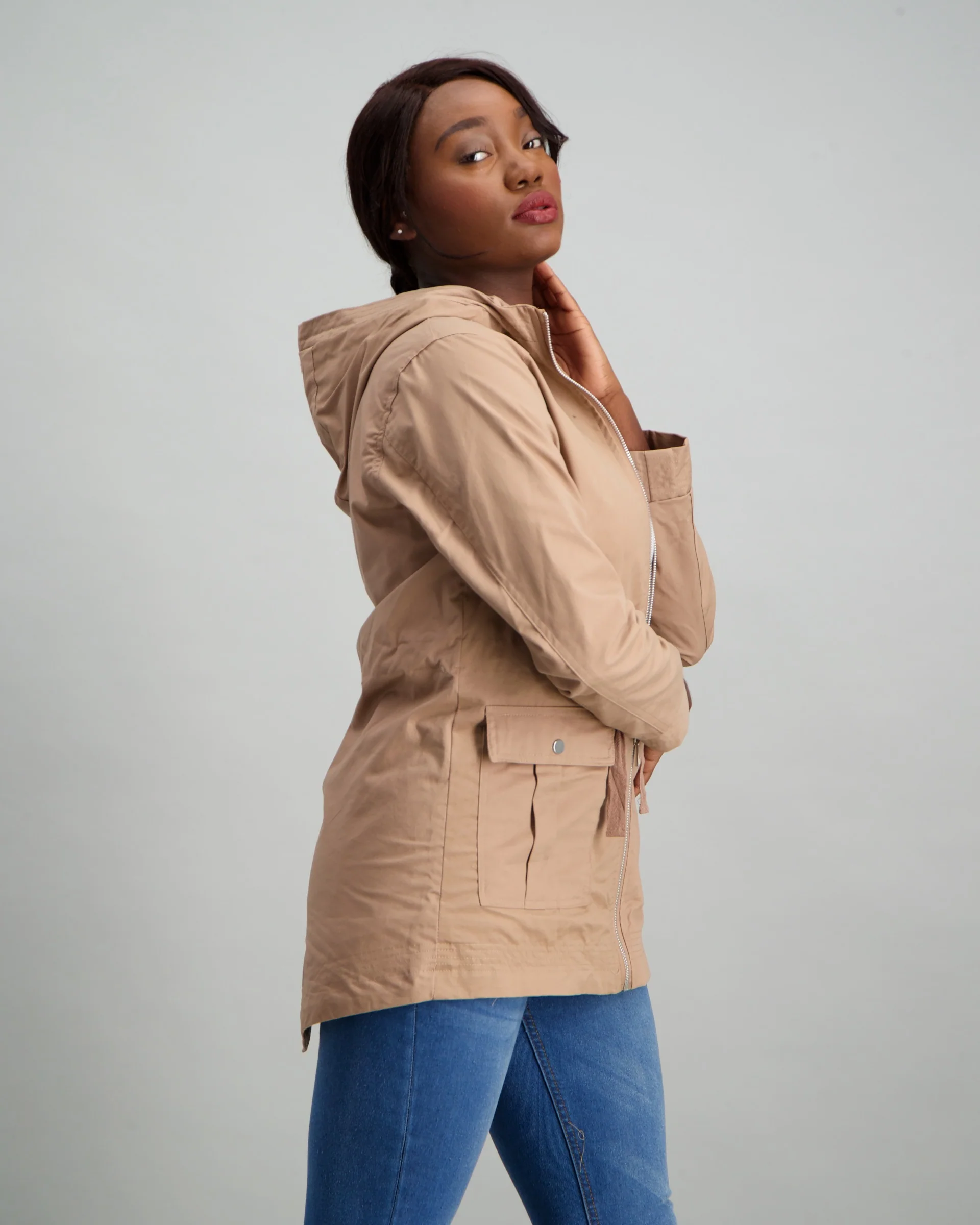 Parker Jacket - Stone - Image 4