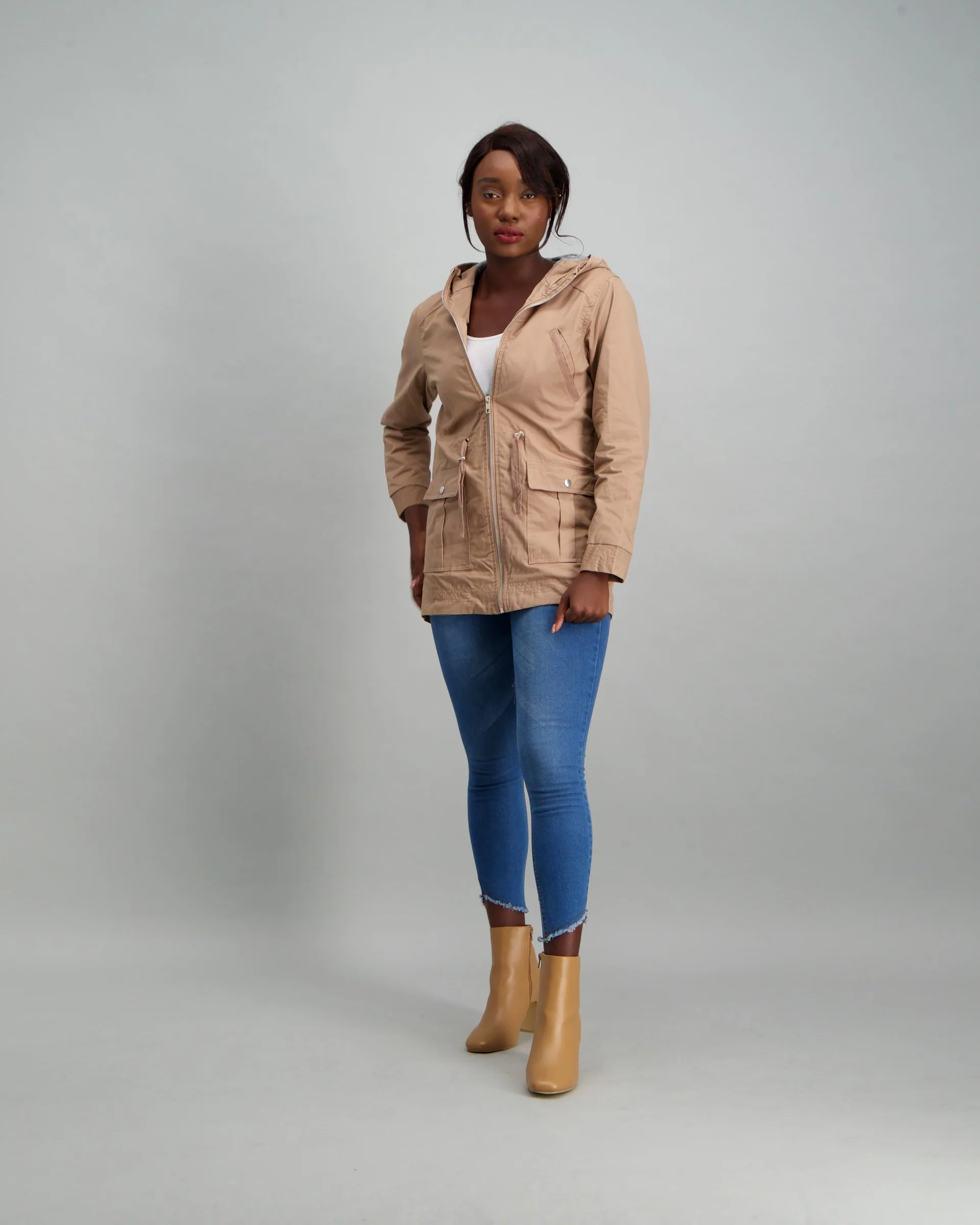 Parker Jacket - Stone - Image 5