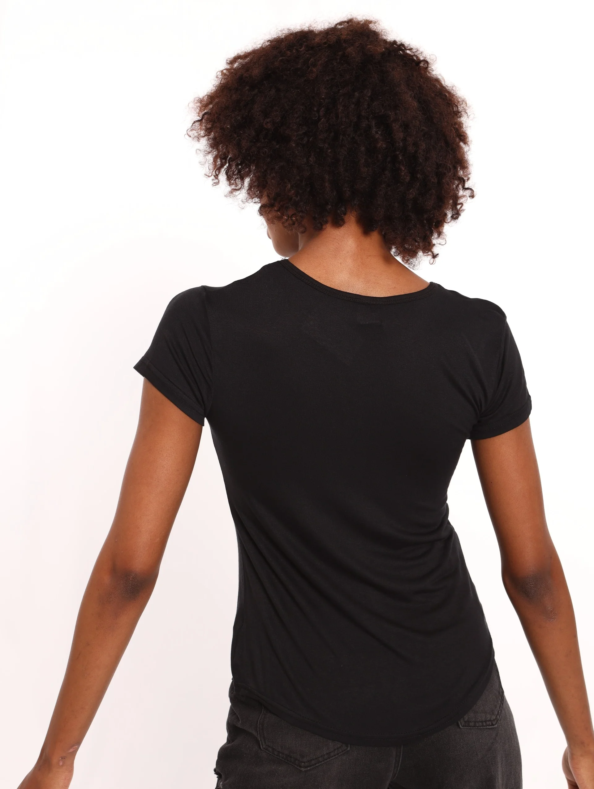 Photo Find Your Peace Top - Black - Image 3