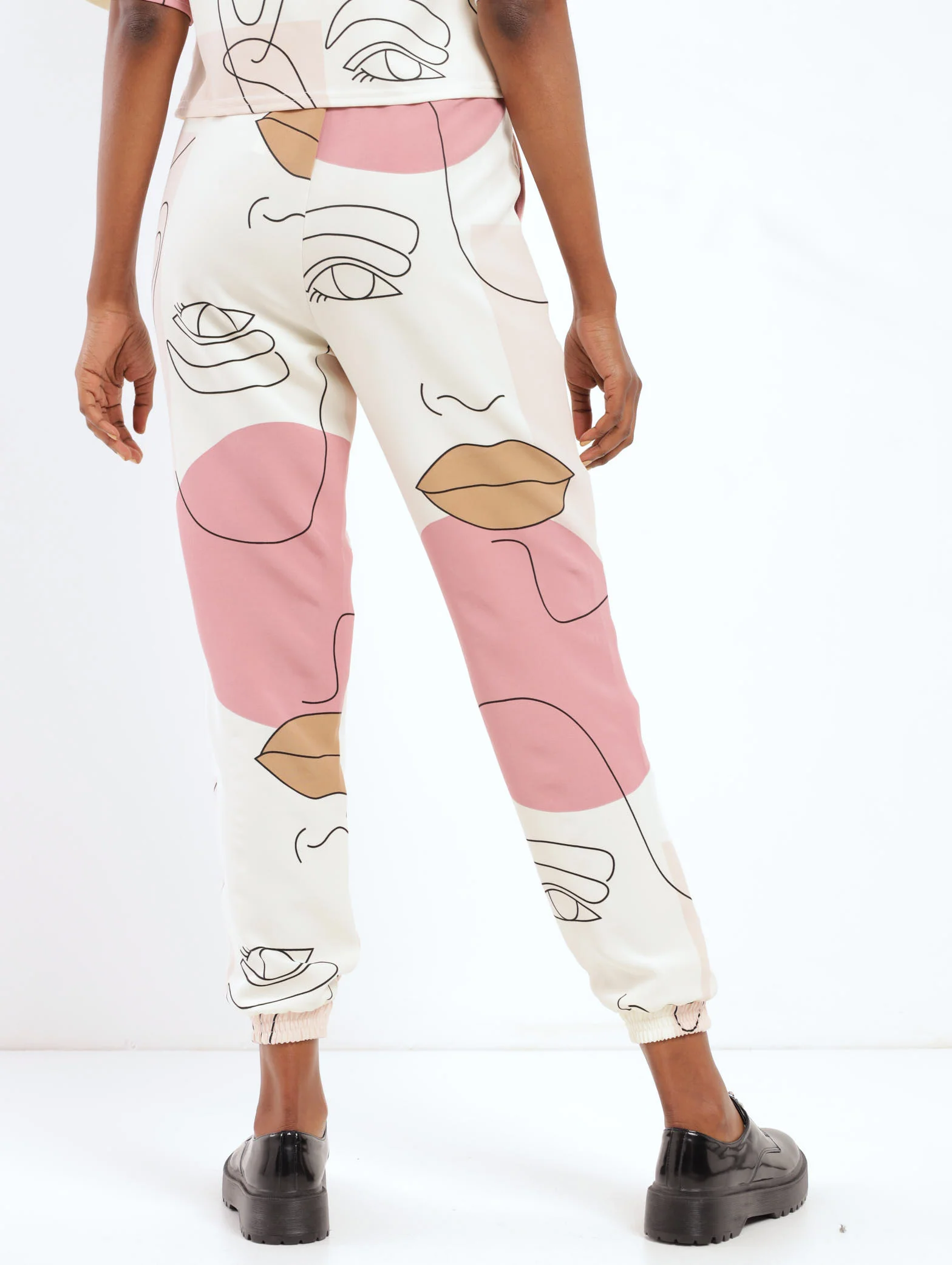 Pintuck Face Jogger - Image 4